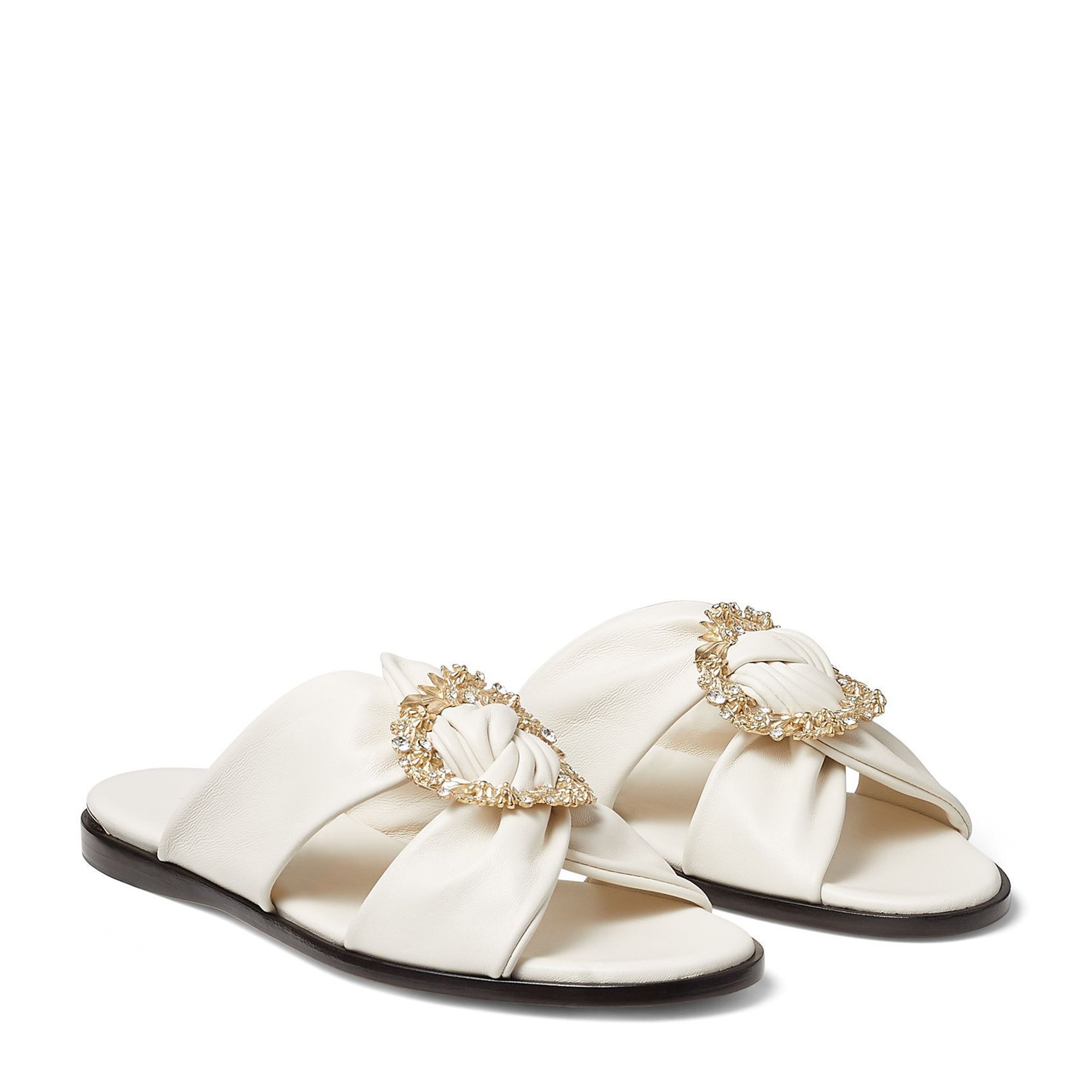 

Neda flat sandals, White