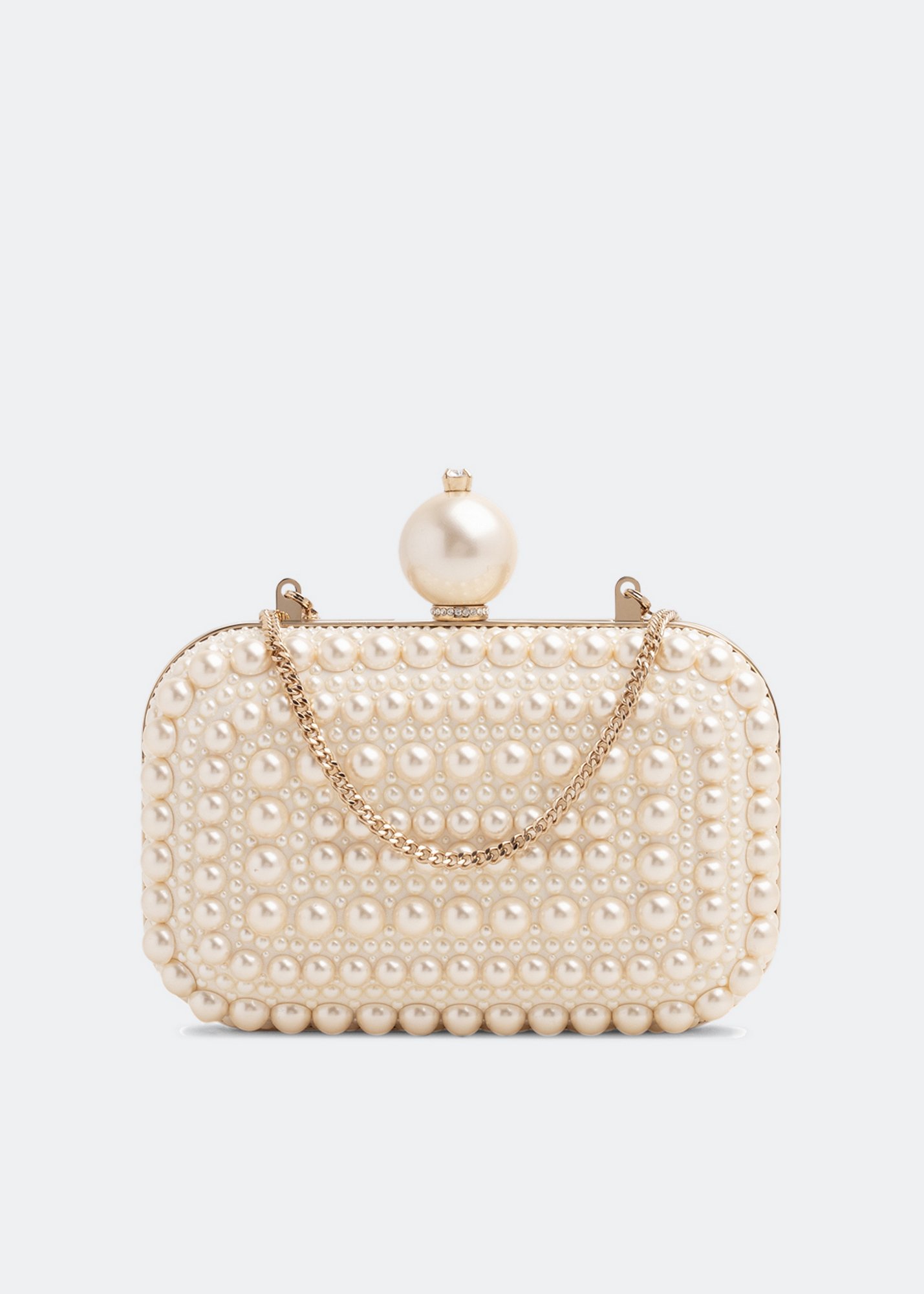 

Cloud clutch, White