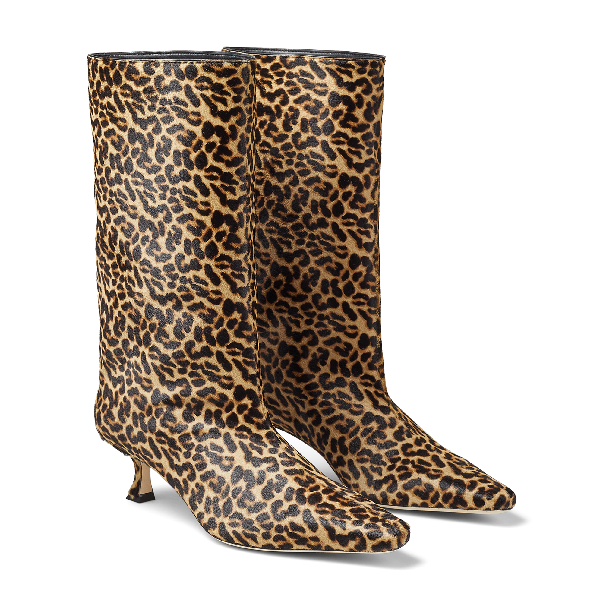 Jimmy choo 2025 leopard boots