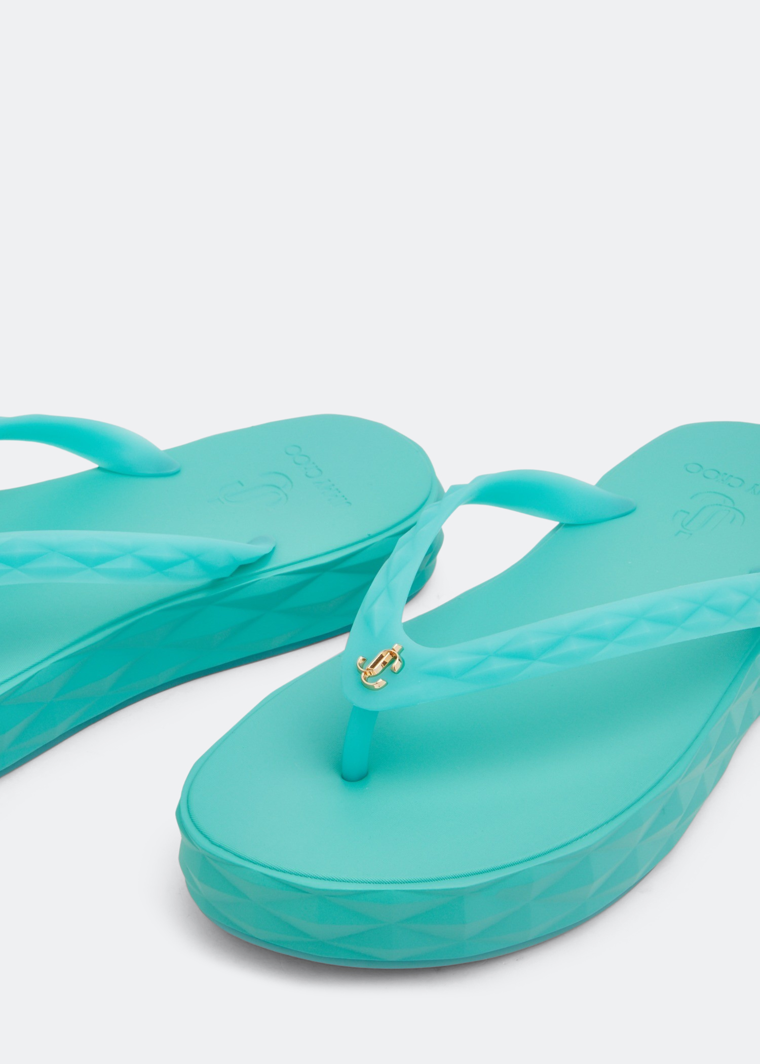 

Diamond flip flops, Blue