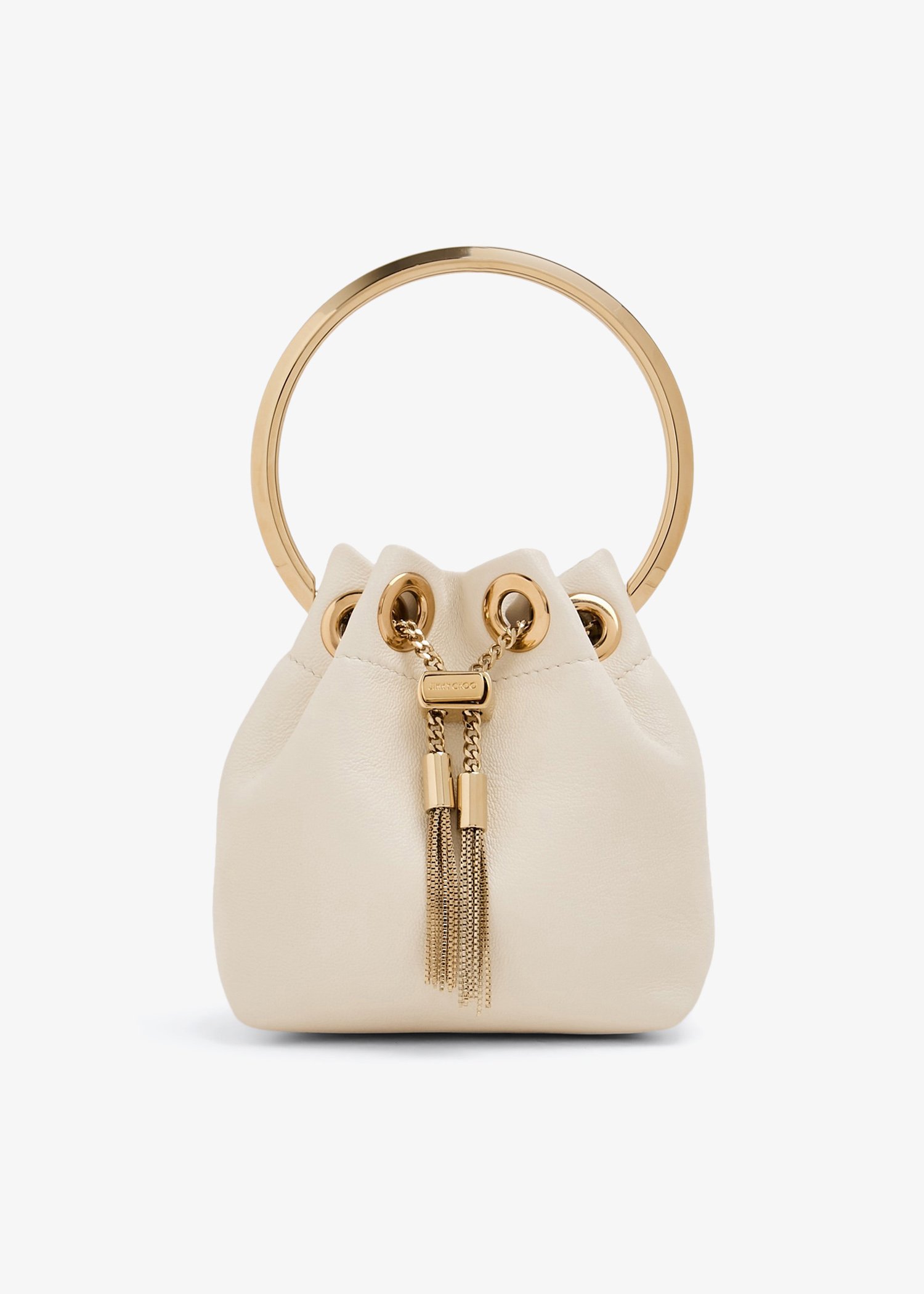 

Micro Bon Bon bucket bag, White