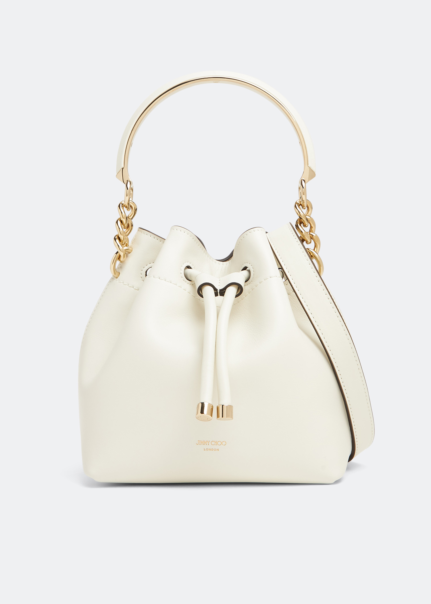 

Bon Bon small bucket bag, White