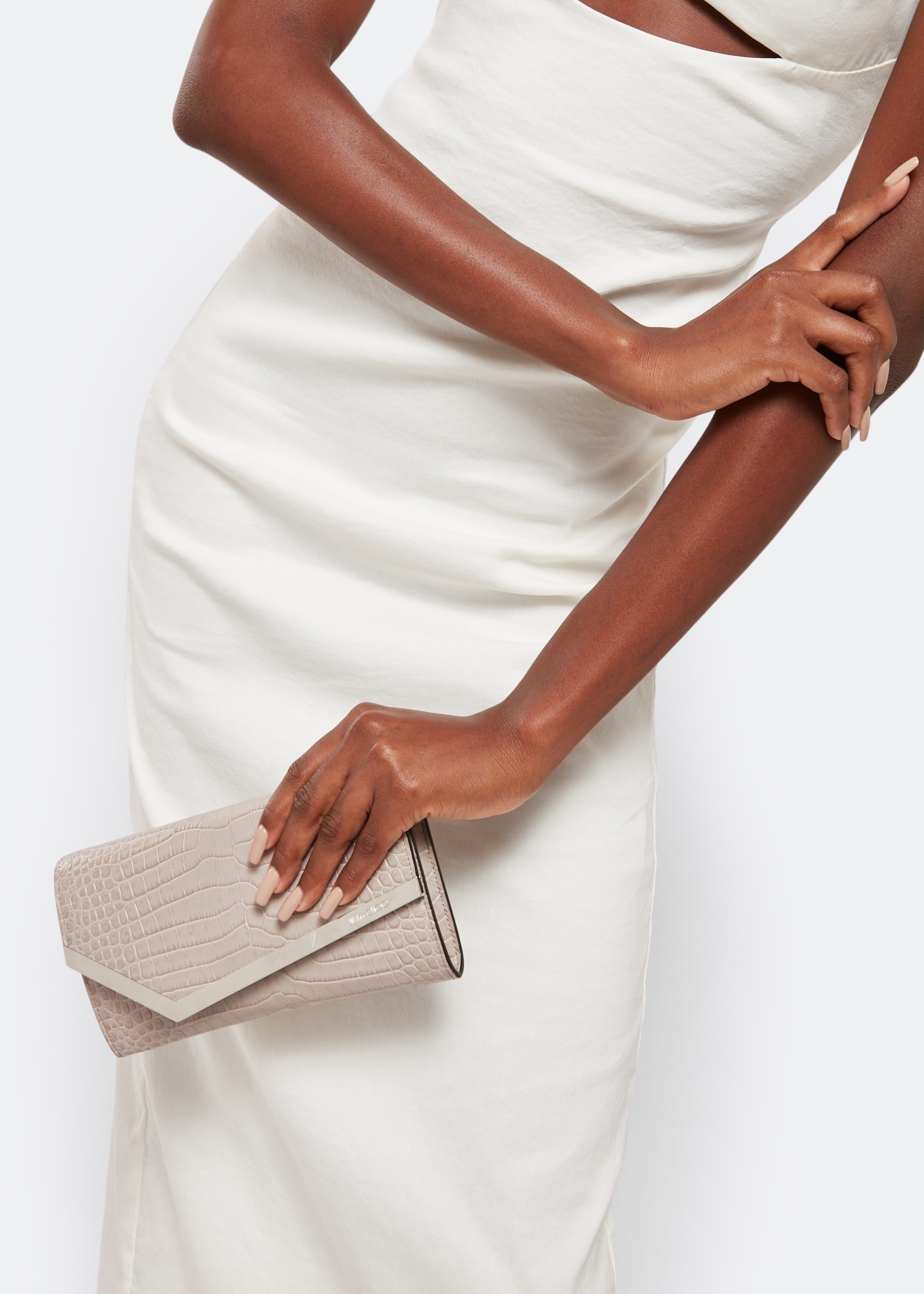 

Emmie clutch, Beige