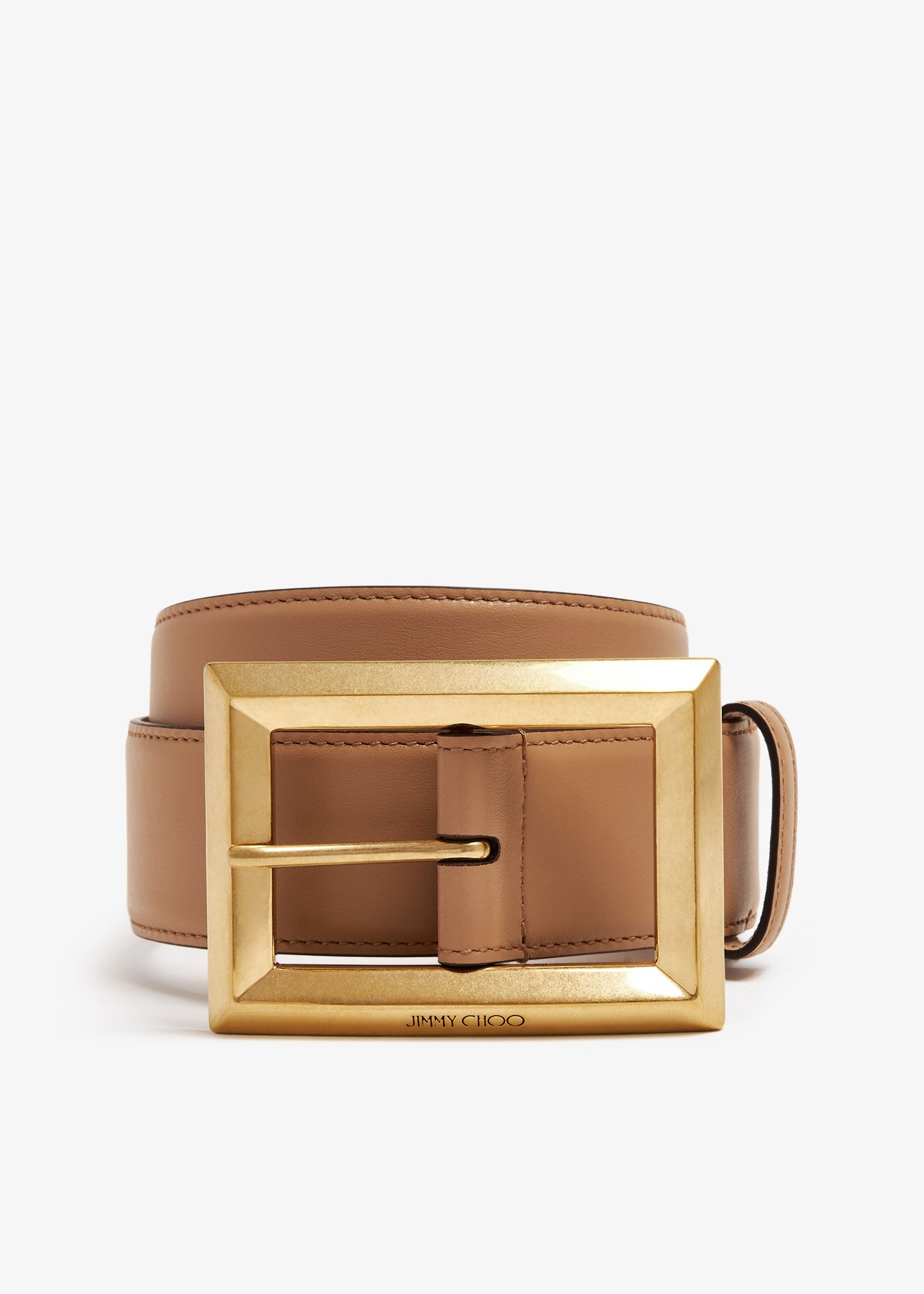 Jimmy Choo Arlie belt for Women Brown in UAE Level Shoes