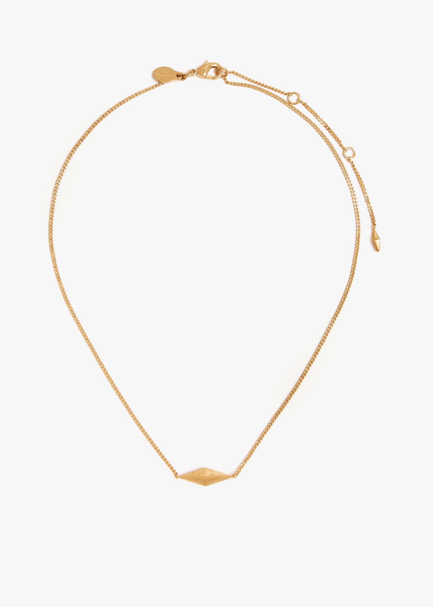 

Diamond fine chain necklace, Gold