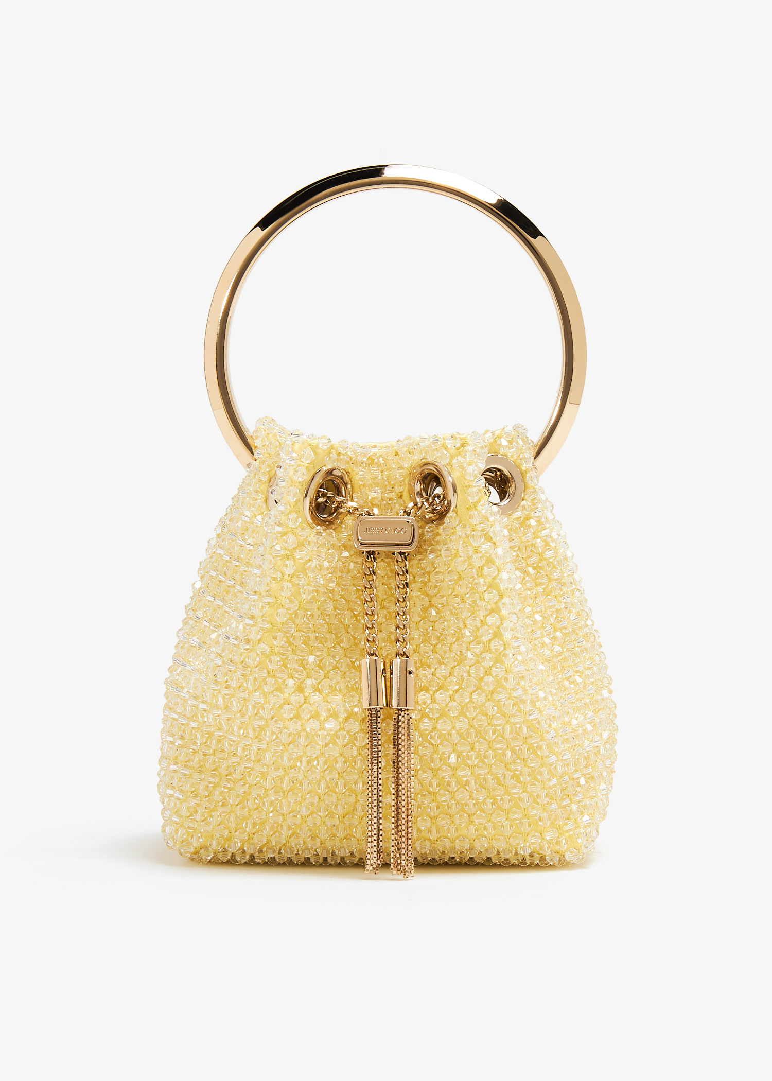 

Micro Bon Bon bucket bag, Yellow