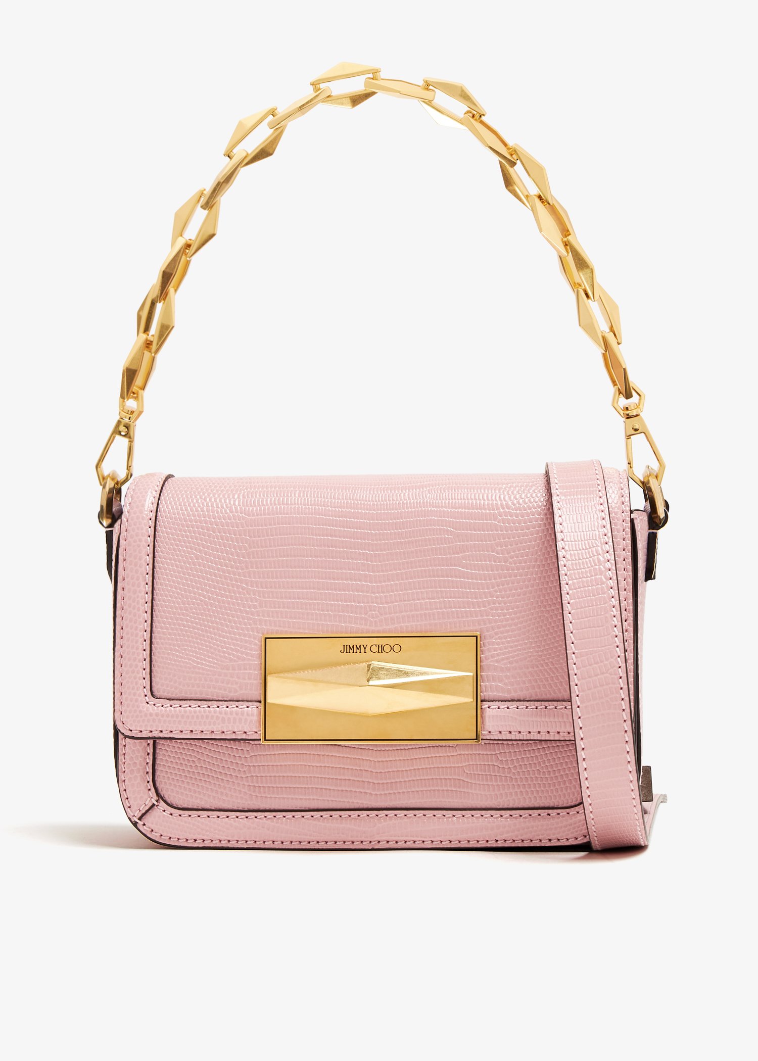 

Diamond crossbody bag, Pink