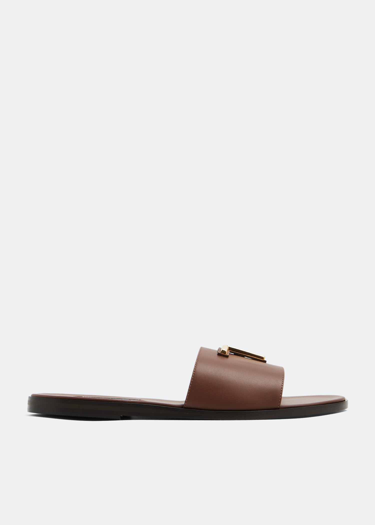 

Leather sandals, Brown