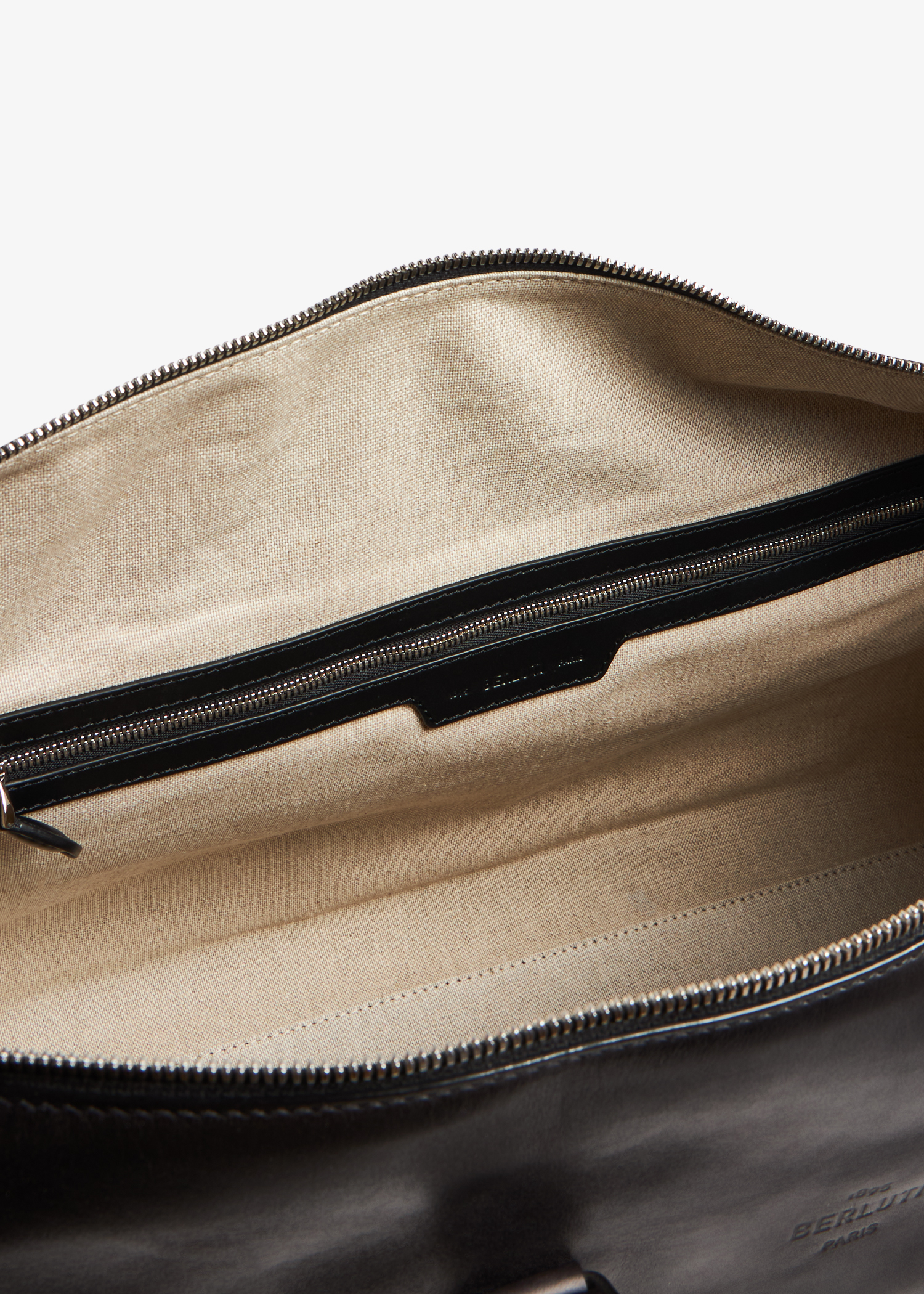 Berluti Jour Off MM leather travel bag for Men - Black in UAE