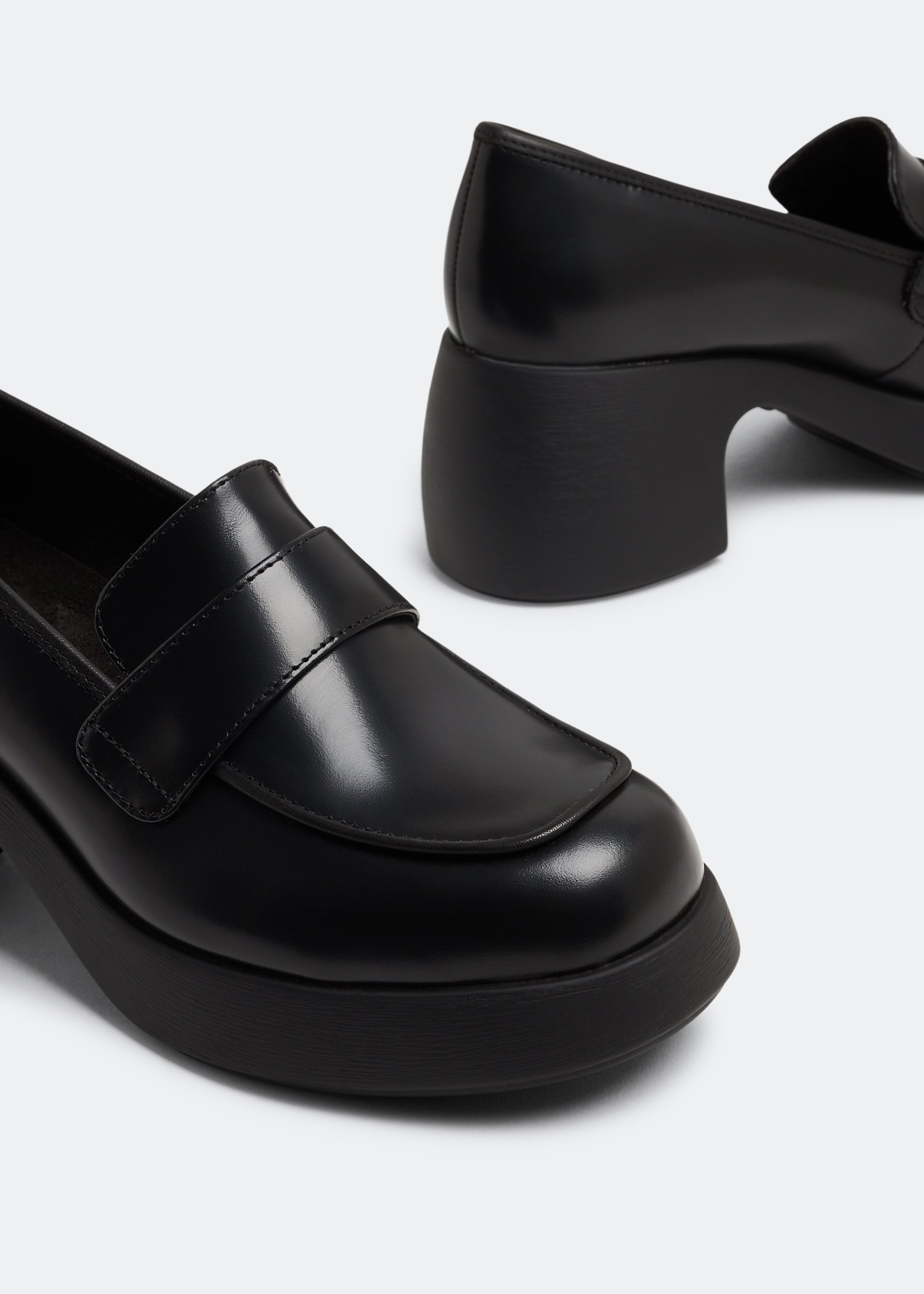 Camper thelma store platform loafer