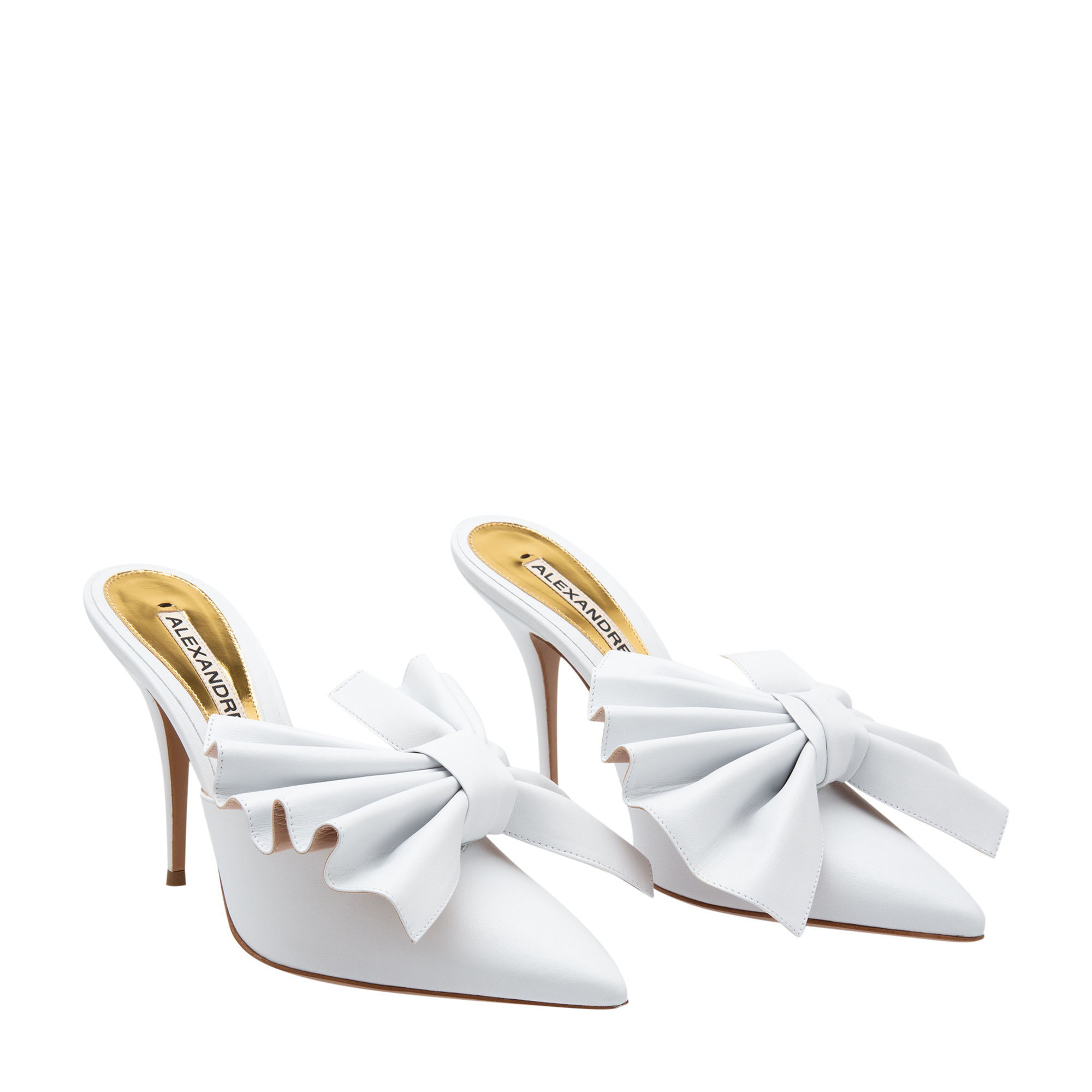 

Kate mules, White