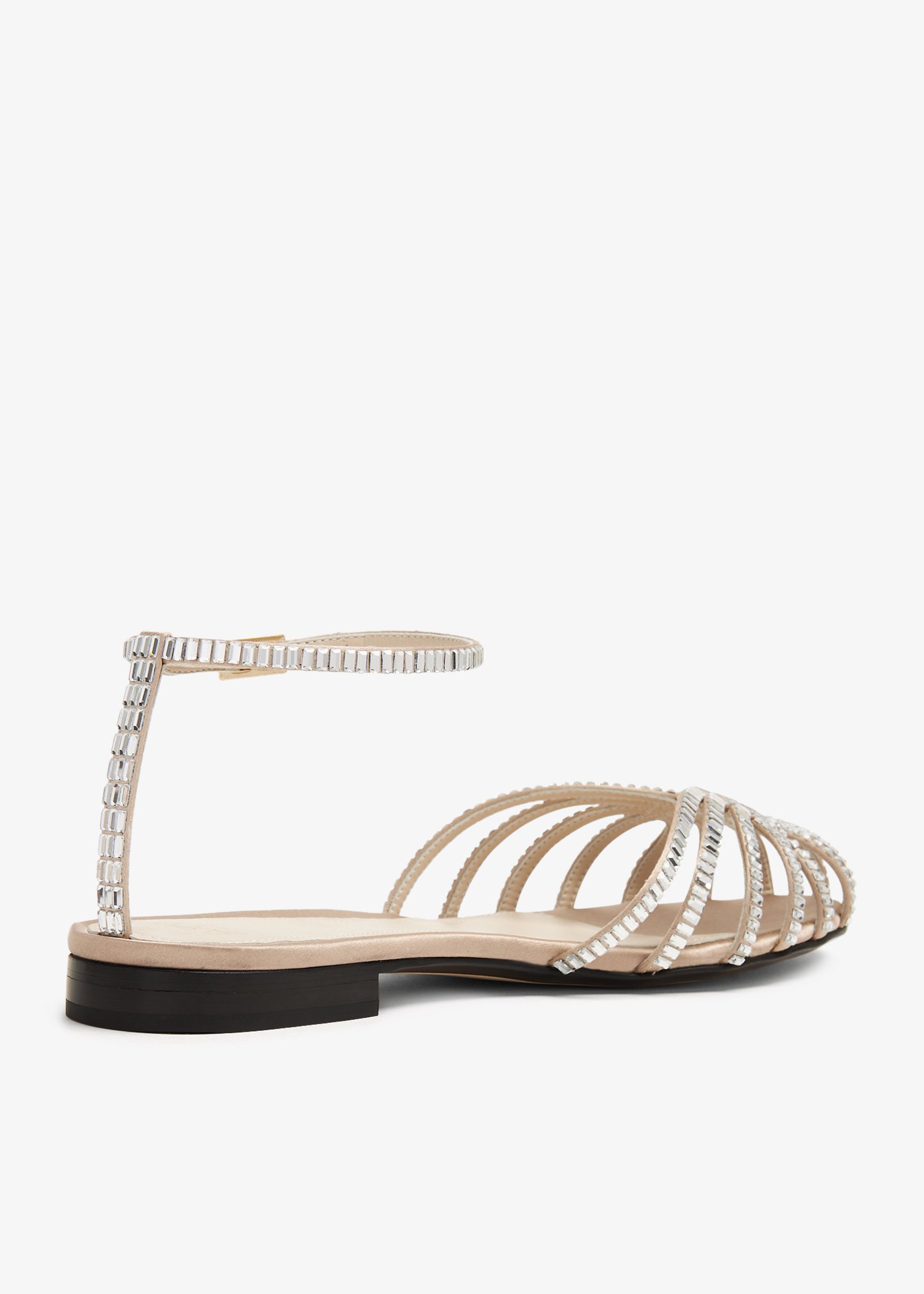 Alevì Milano Rebecca caged sandals for Women - Beige in UAE