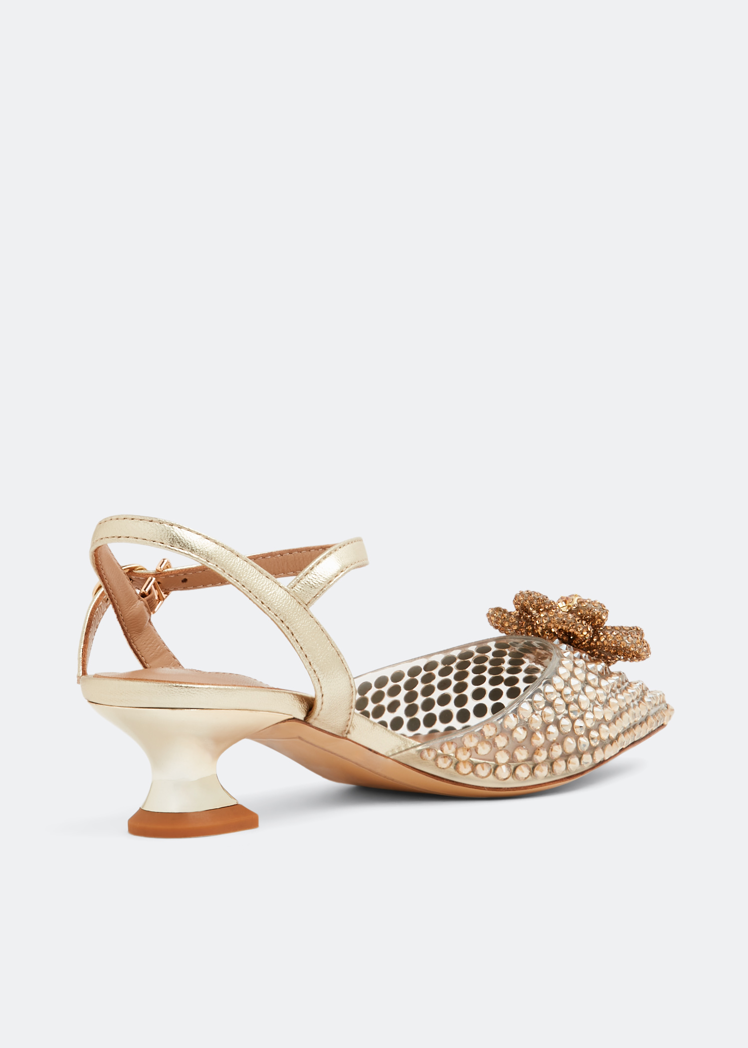 

Leia sandals, Gold