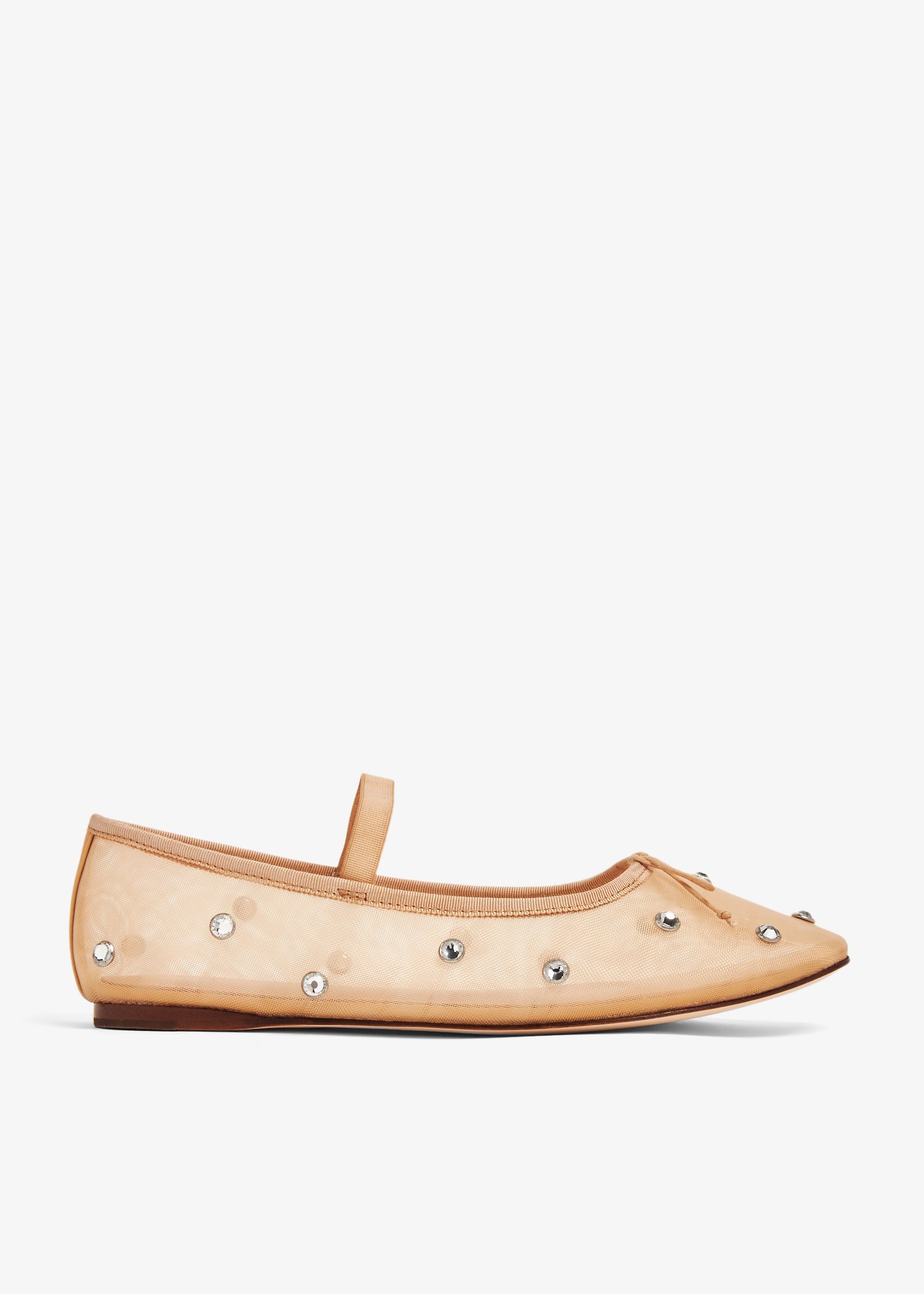 Loeffler Randall Leonie soft ballet flats for Women - Beige in