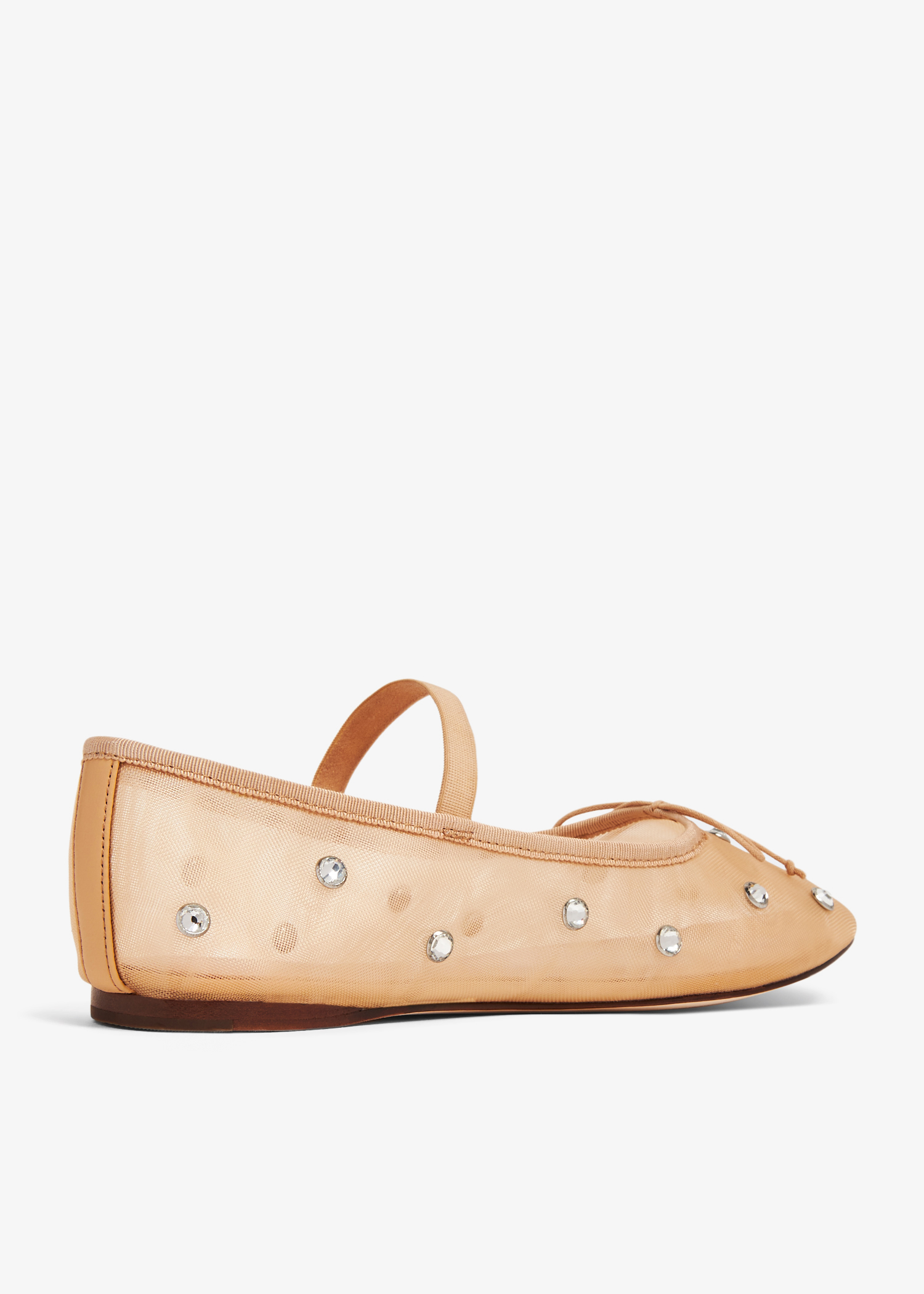 Loeffler Randall Leonie soft ballet flats for Women - Beige in