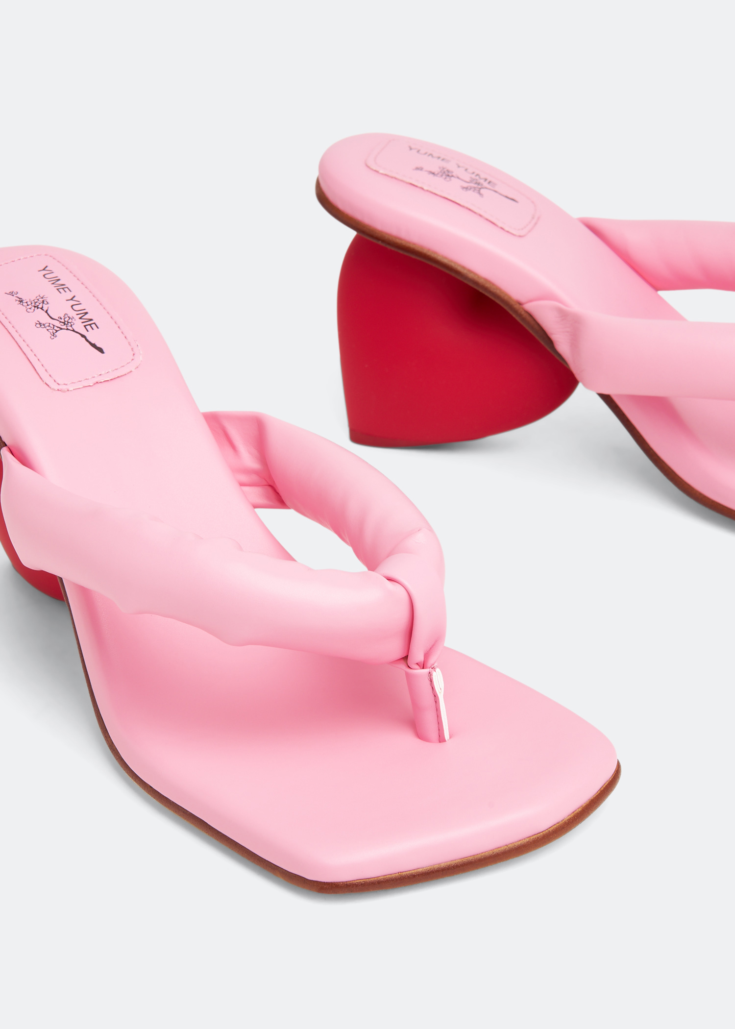 Yume Yume Love Heel mules for Women - Pink in UAE | Level Shoes