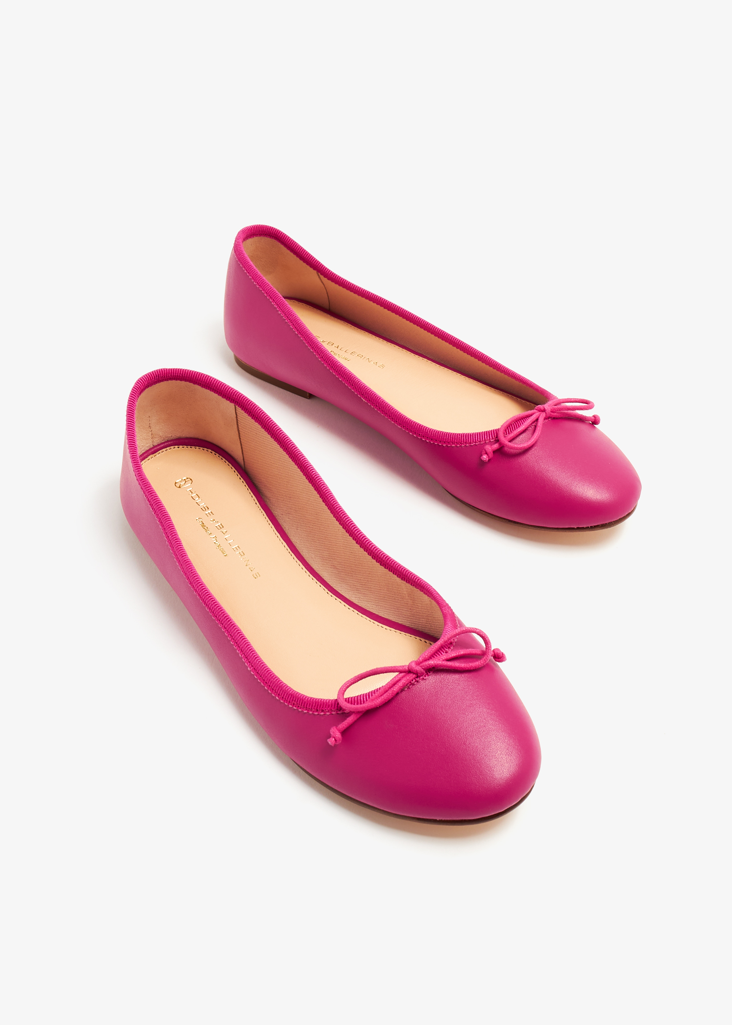 Pink discount ballet flats