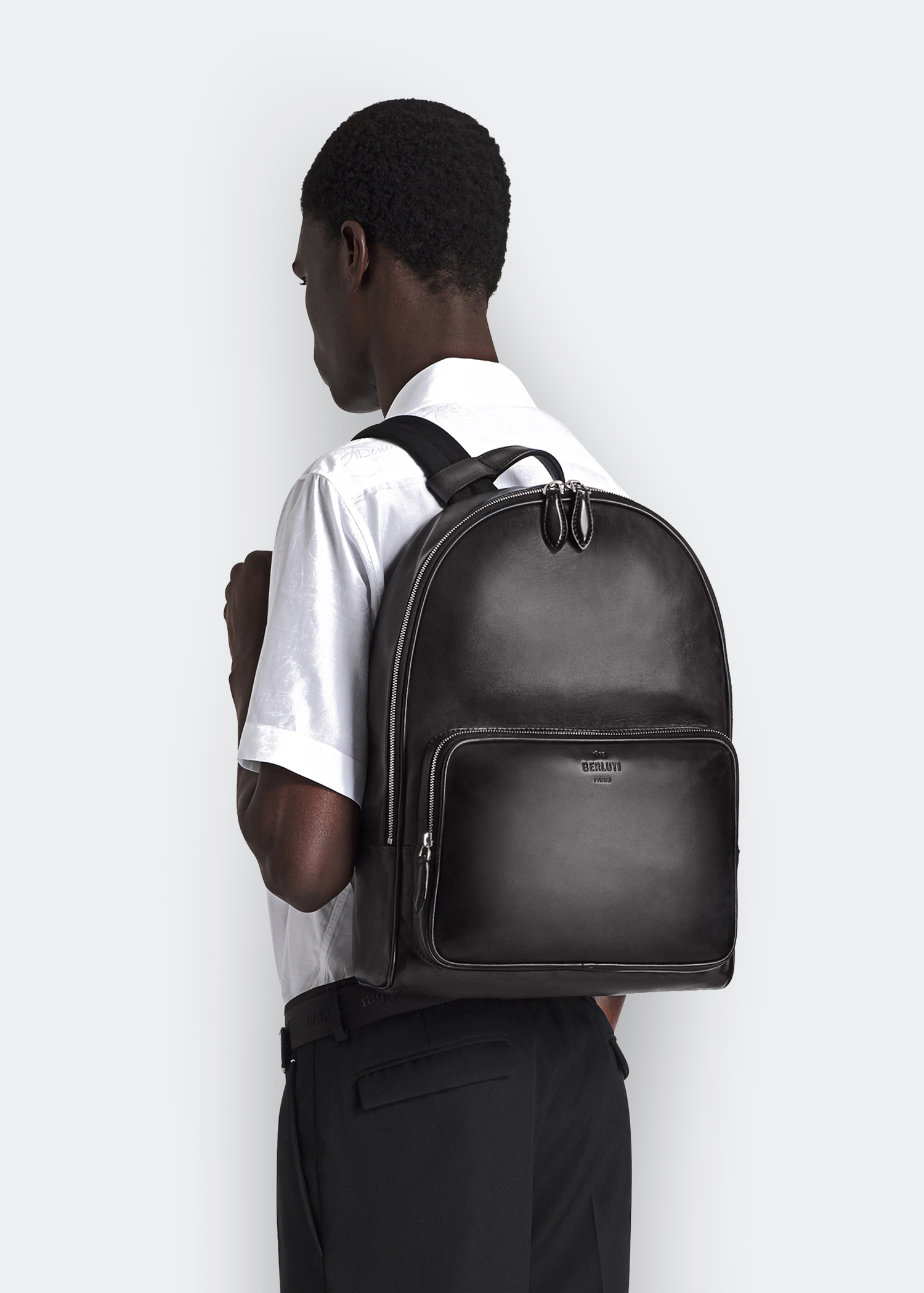 Berluti Time Off backpack for Men - Black in UAE | Level Shoes