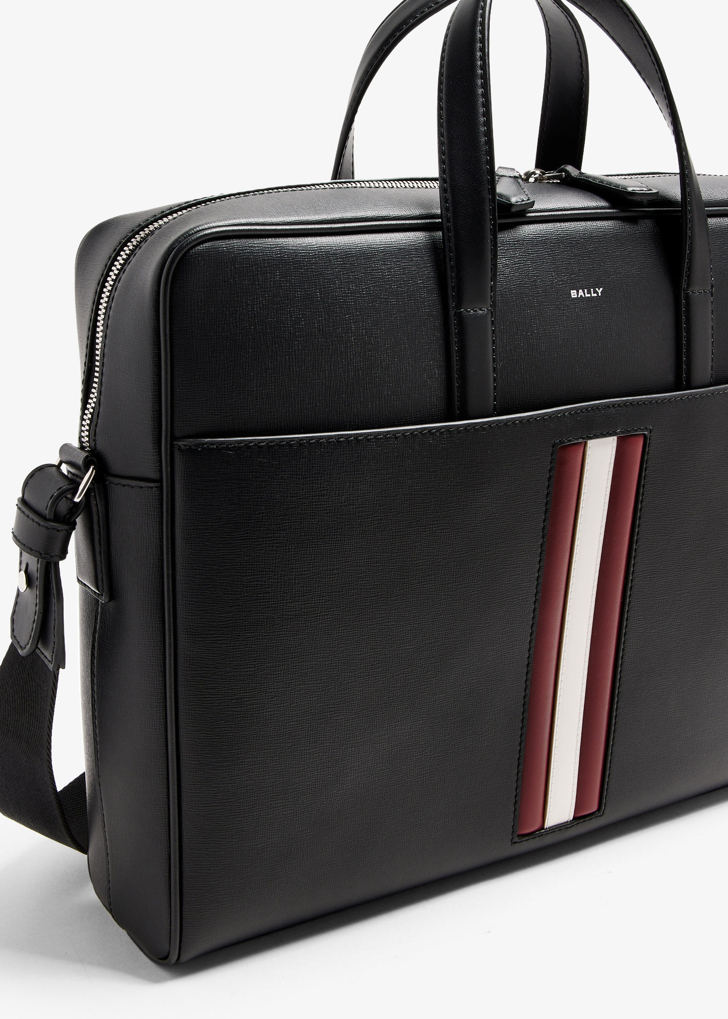 Bally Mythos briefcase for Men Black in Kuwait Level Shoes