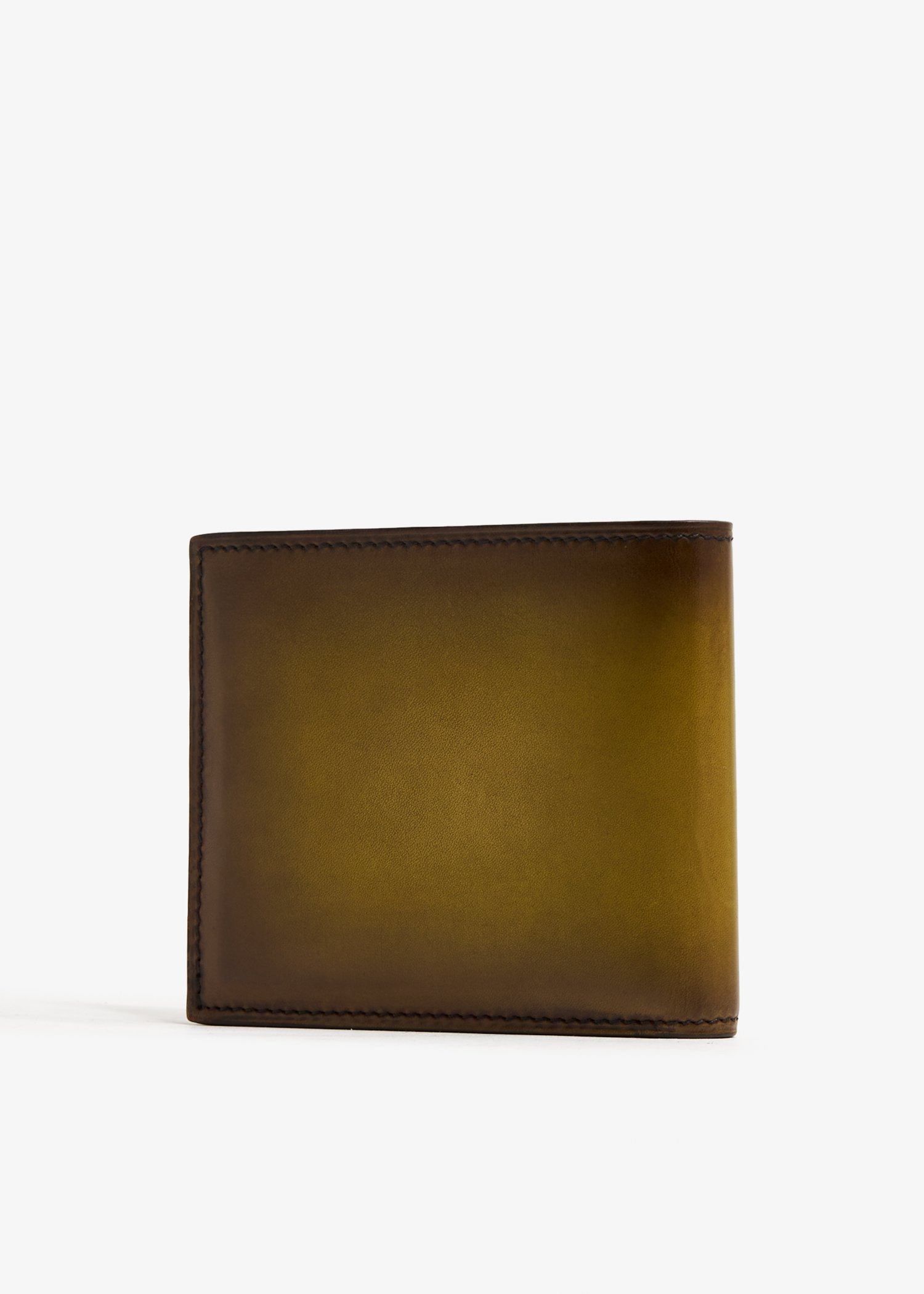 Berluti Makore Scritto leather wallet for Men - Green in UAE 