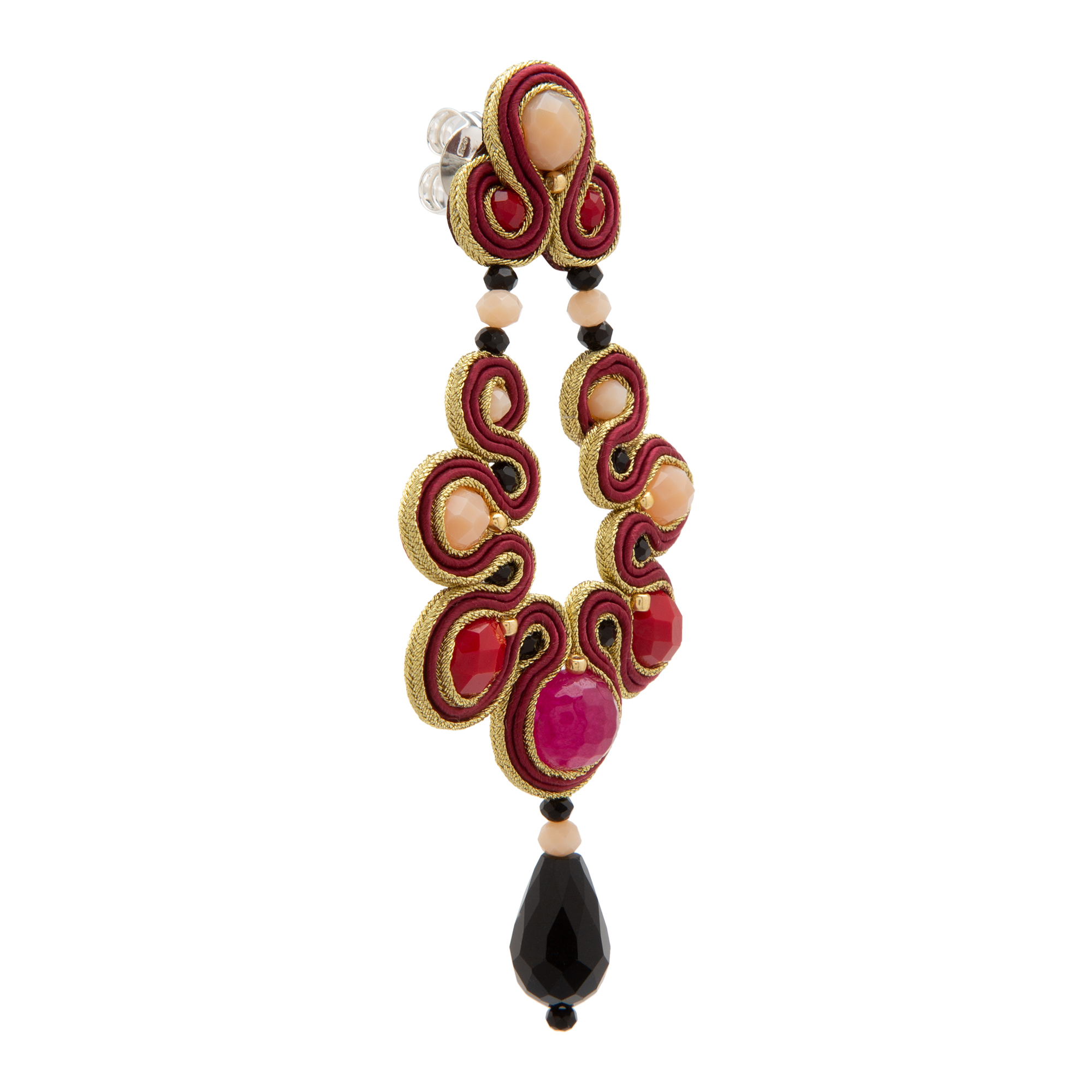 

Marie Antoinette earrings, Multi-coloured