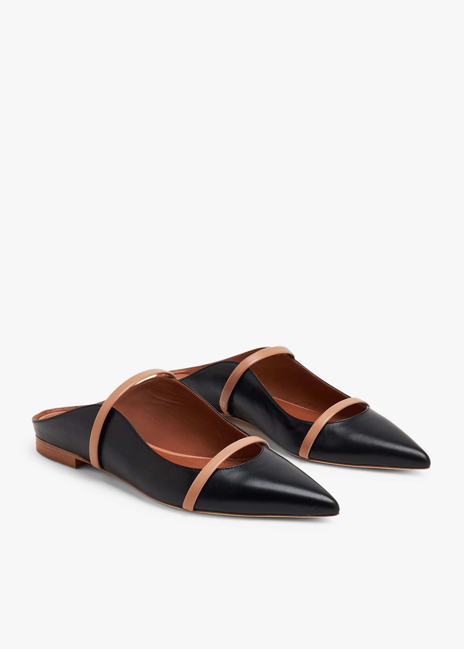 Malone Souliers Maureen flat mules for Women - Black in UAE