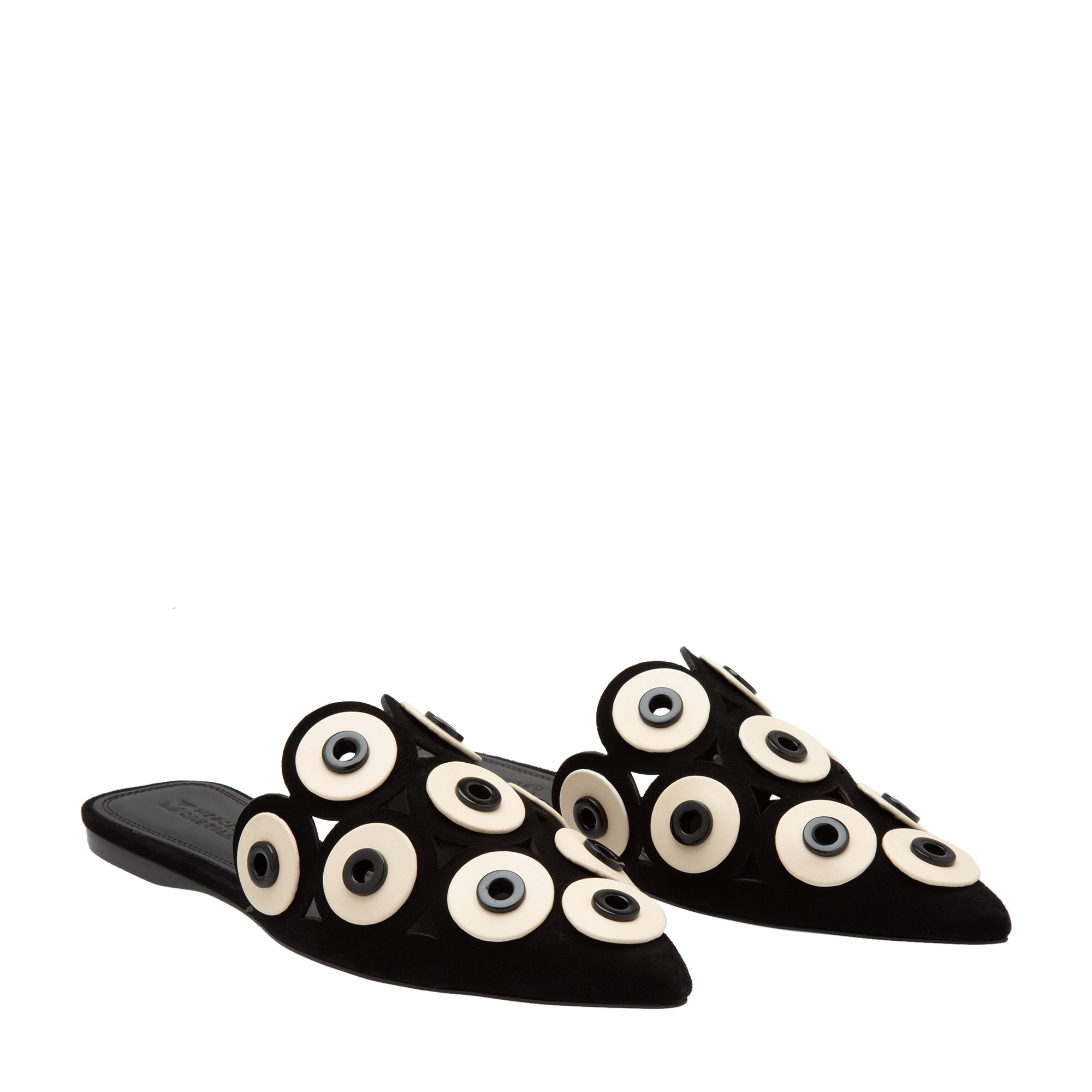 

Portia mules, Black