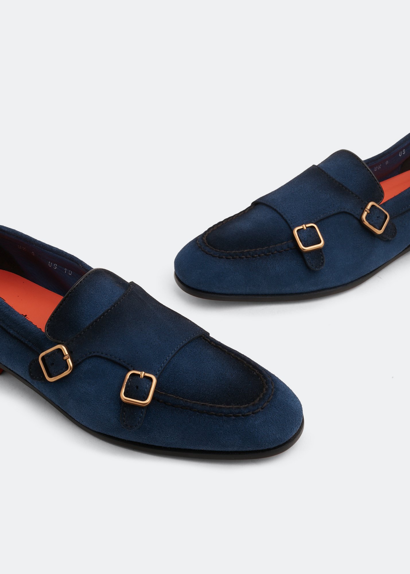 

Monk strap loafers, Blue