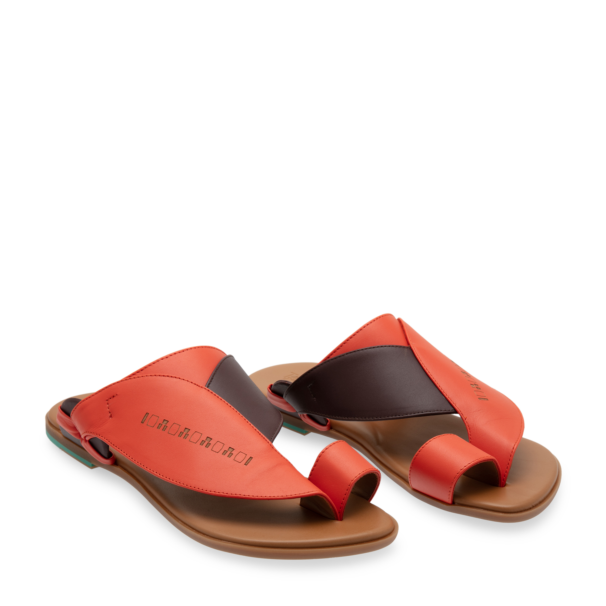 

Dadan sandals, Red