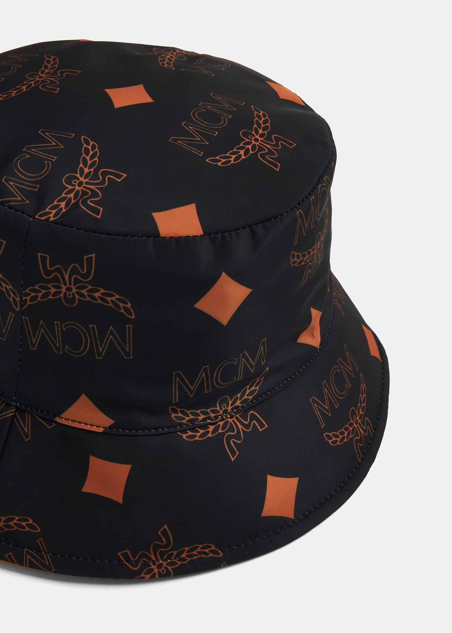 MCM Men's Reversible Monogram Bucket Hat