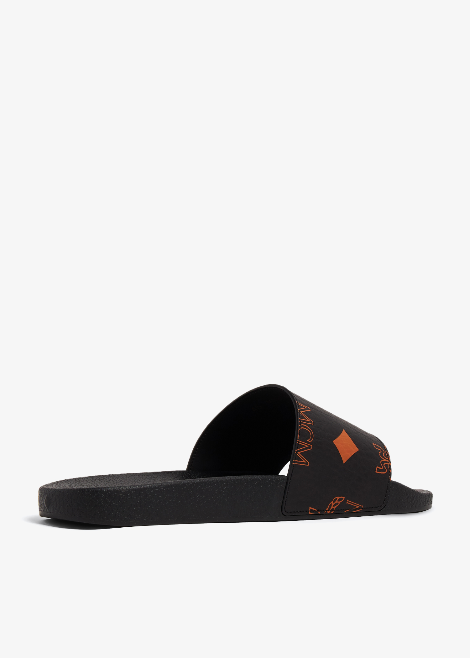 Mcm best sale black slides