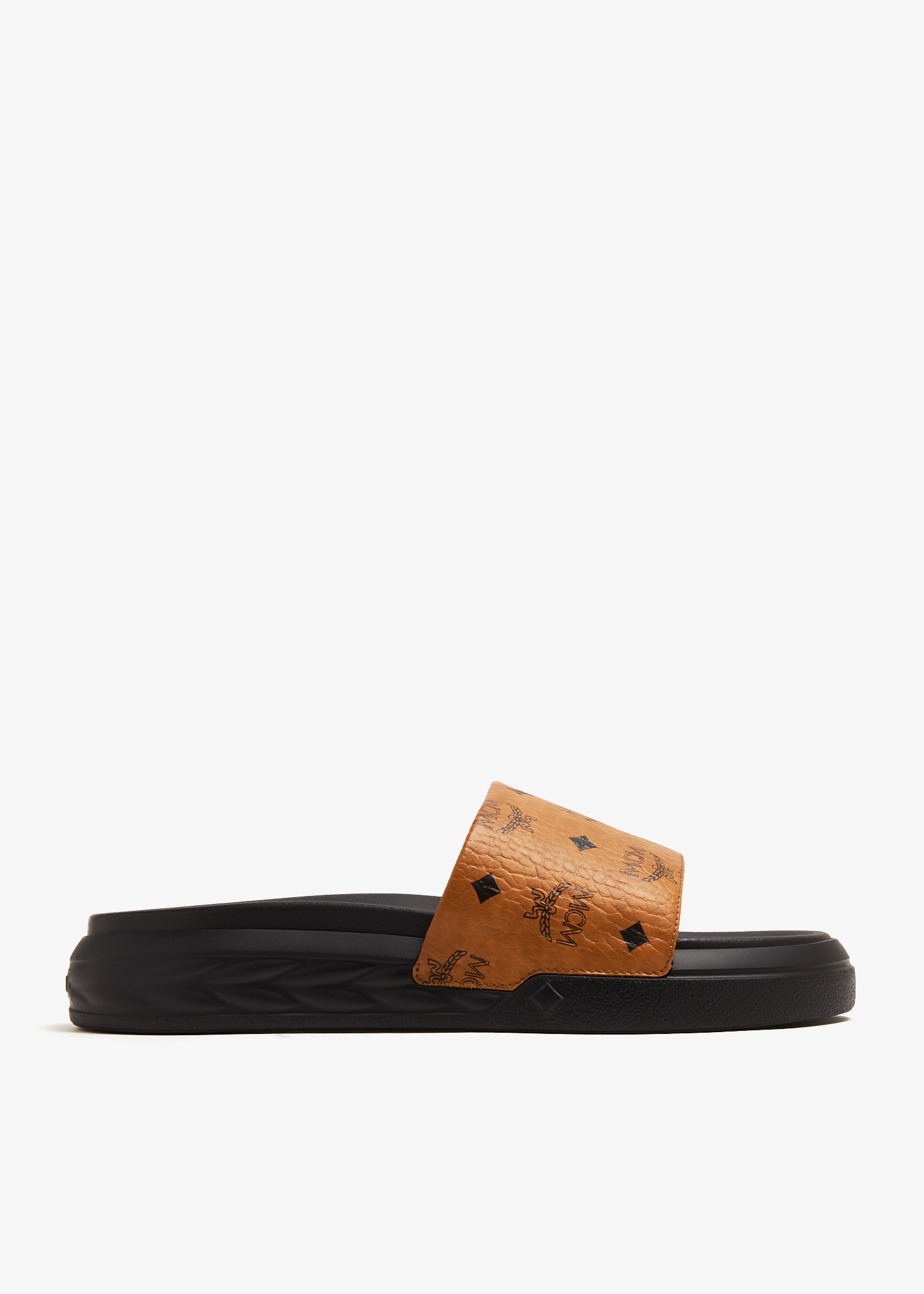 

Monogram slides, Brown