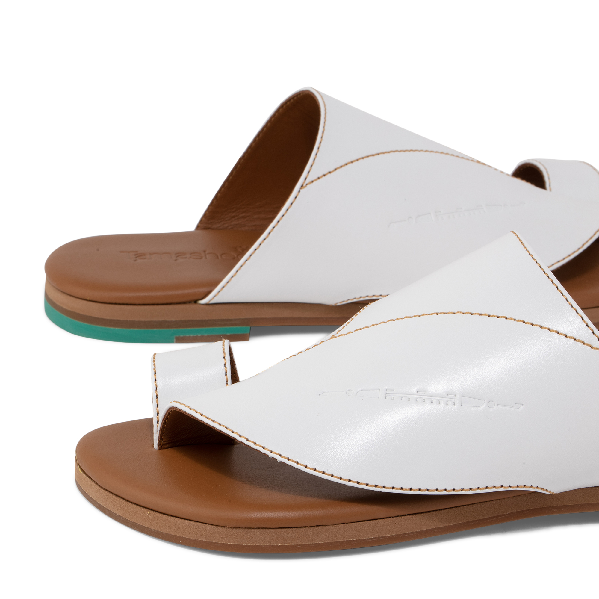 

Gallaaby sandals, White