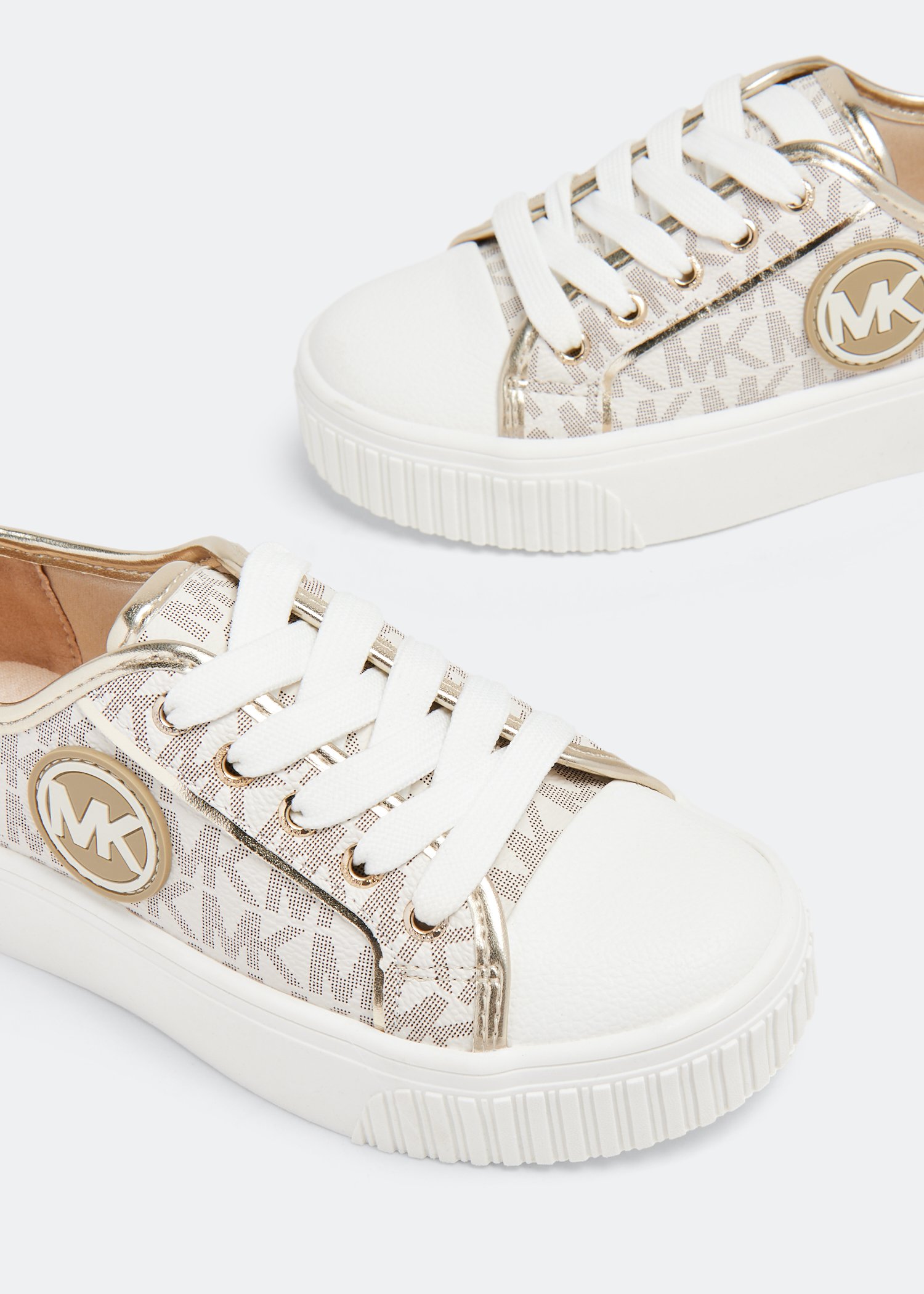 Michael Kors Summer Aline sneakers for Girl Gold in UAE Level