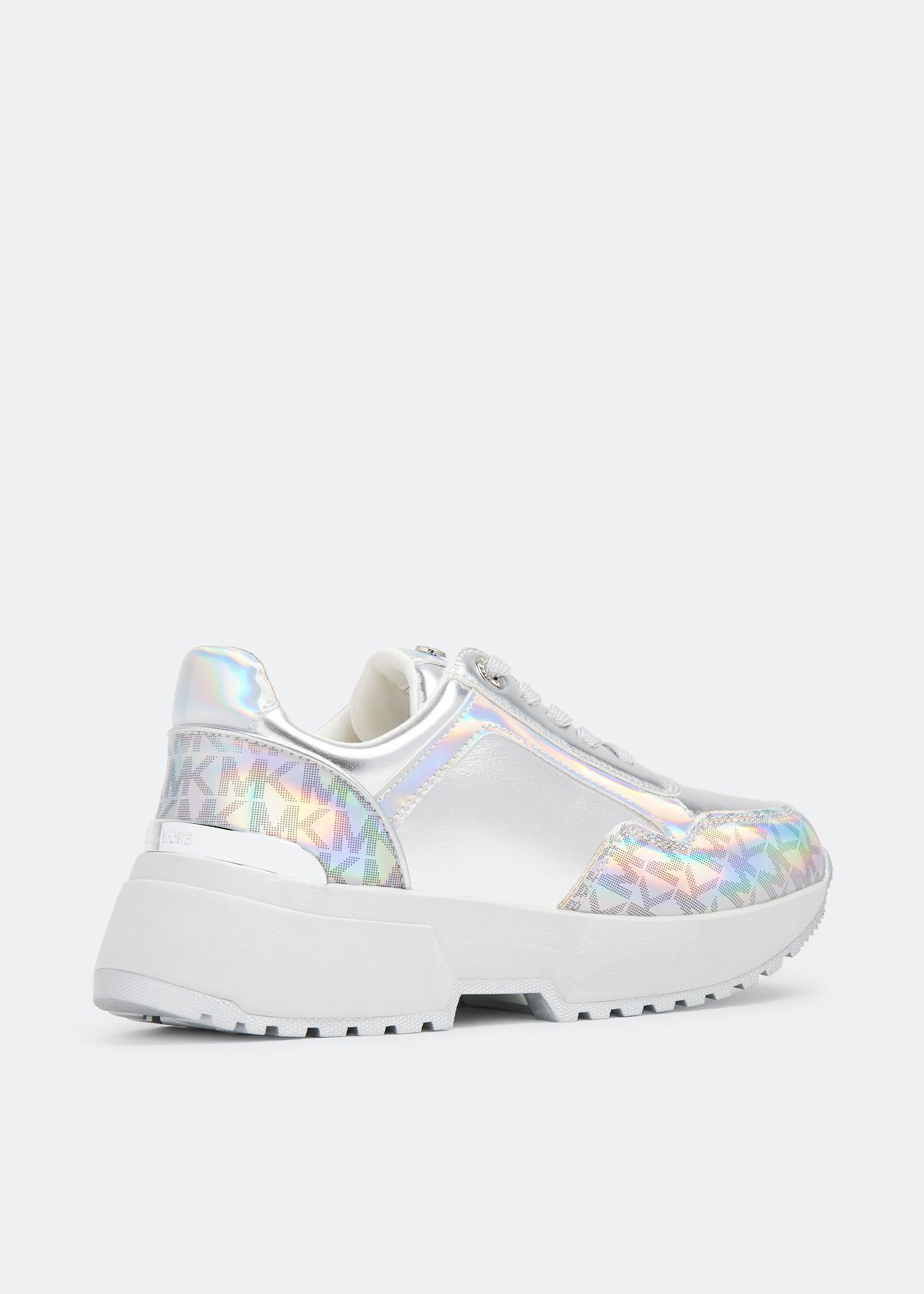 Michael kors iridescent sale sneakers