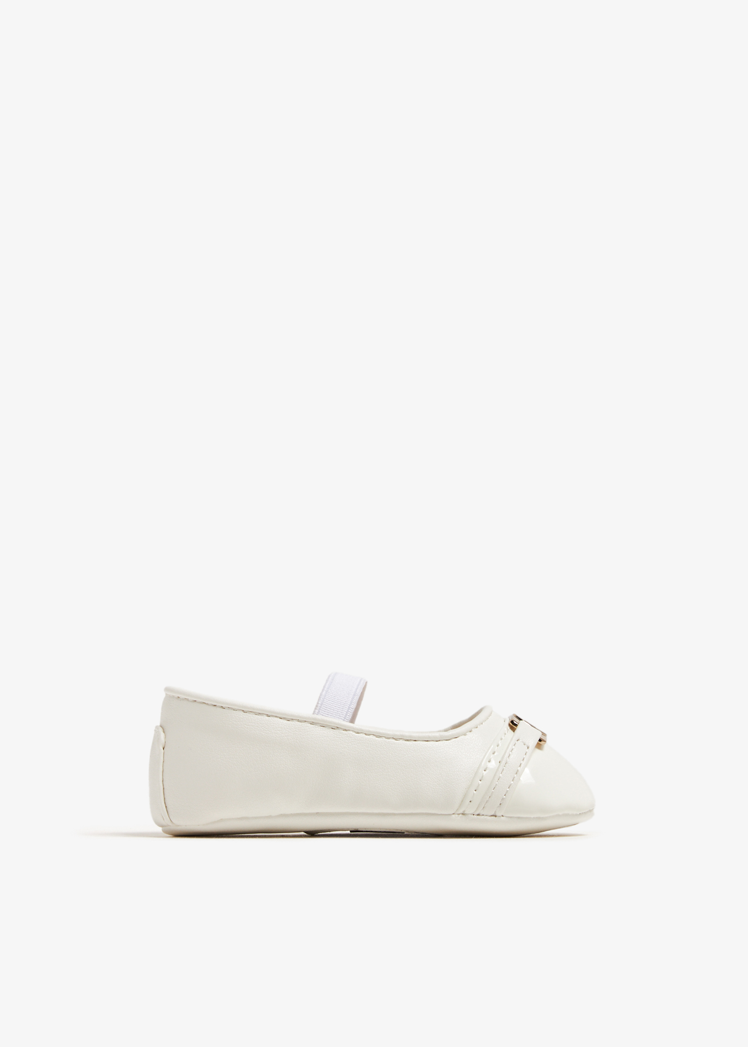 

Baby Nyomi ballerinas, White