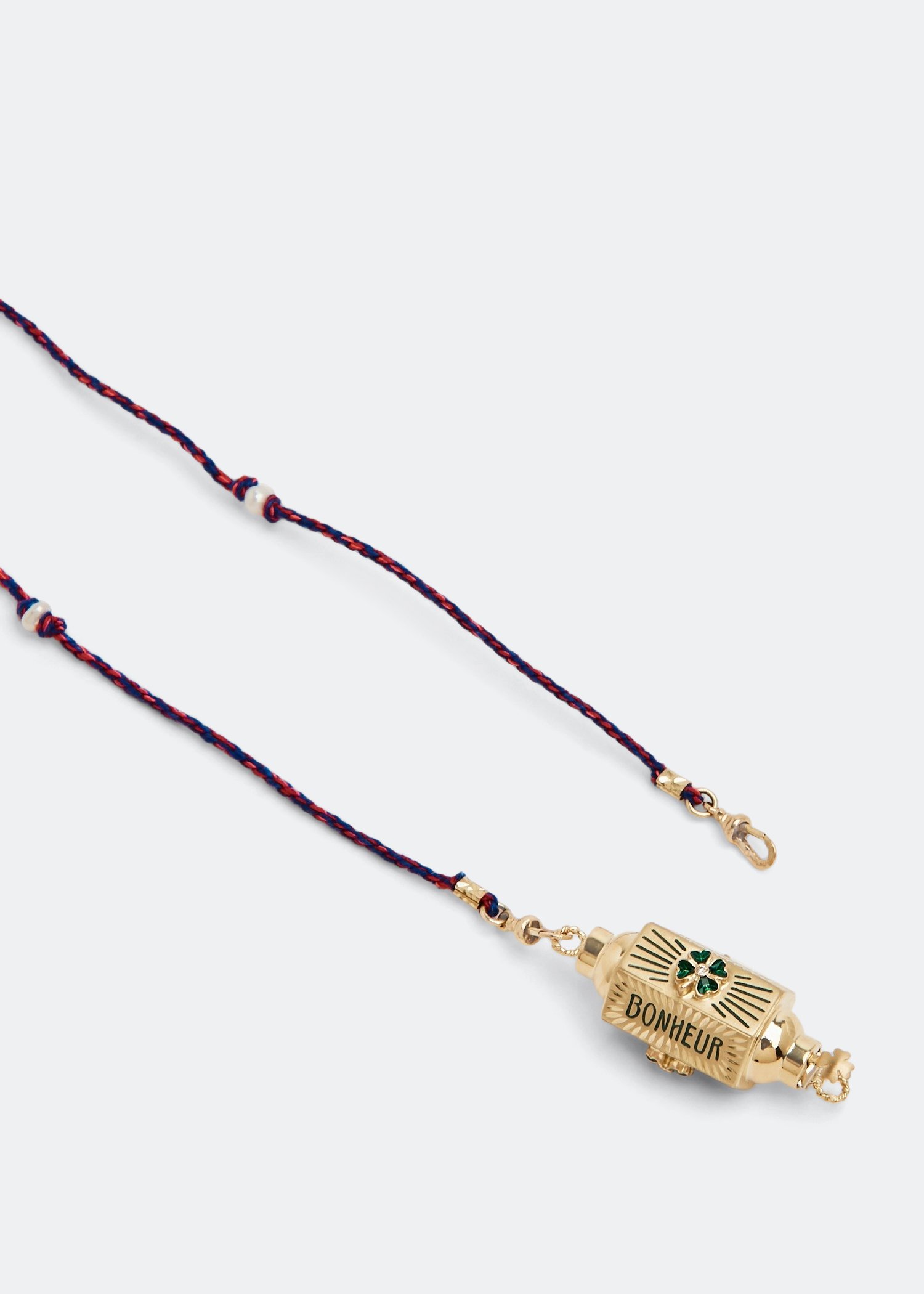 

Mauli Ghana beads necklace, Gold