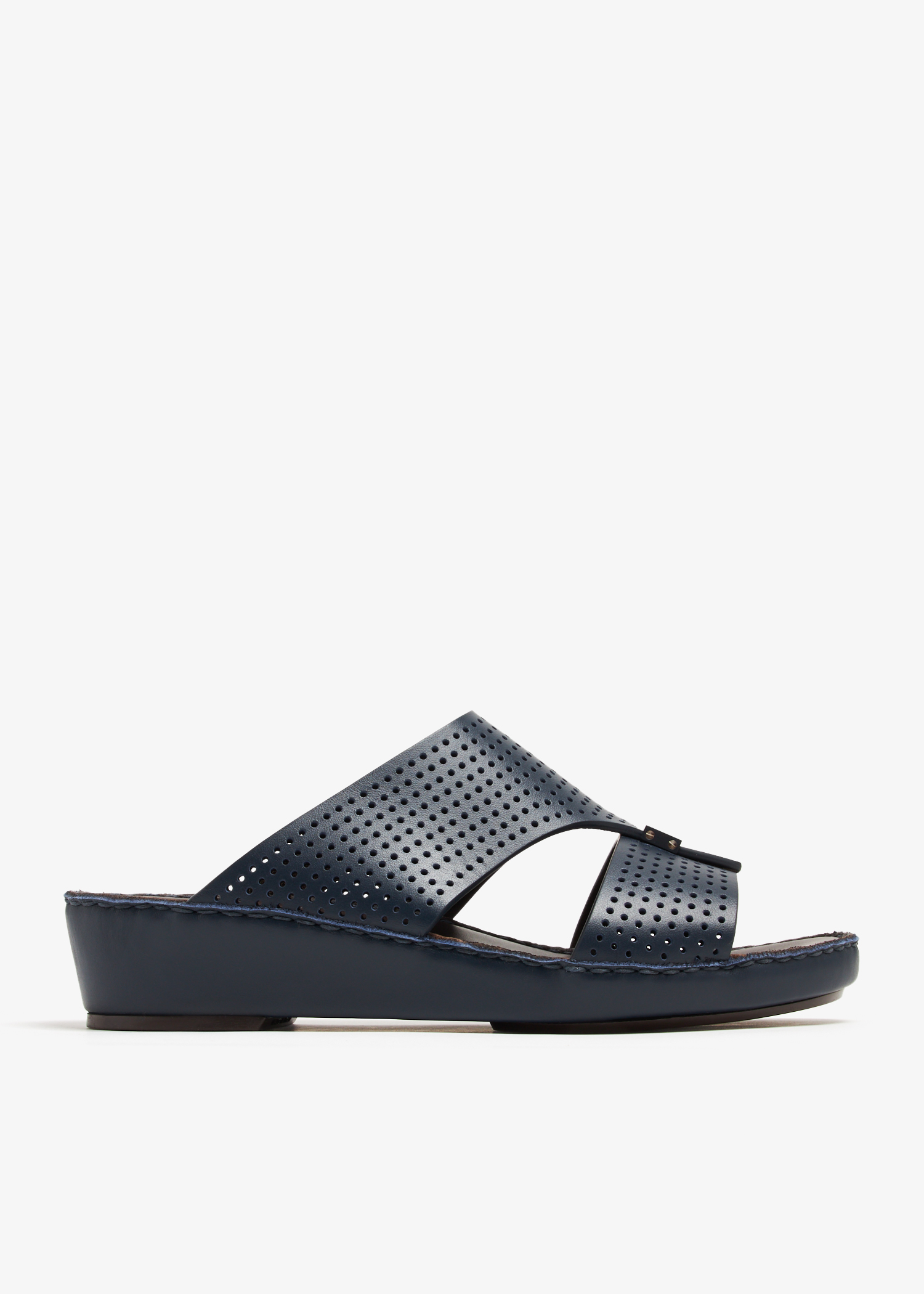 

Cerchio Gomata perforated sandals, Blue