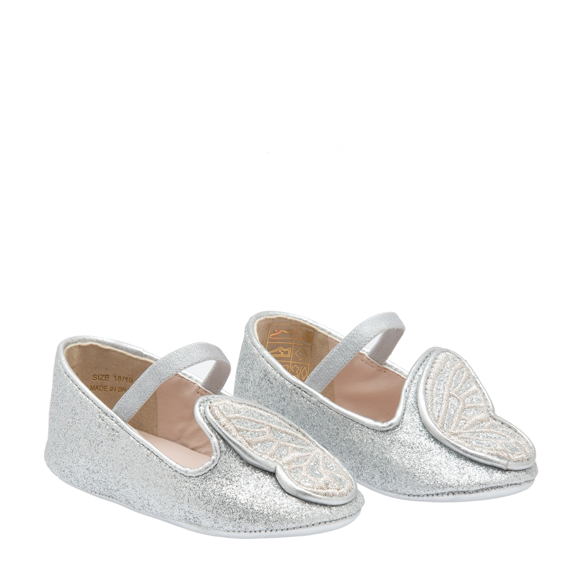 

Bibi Butterfly ballet flats, Silver