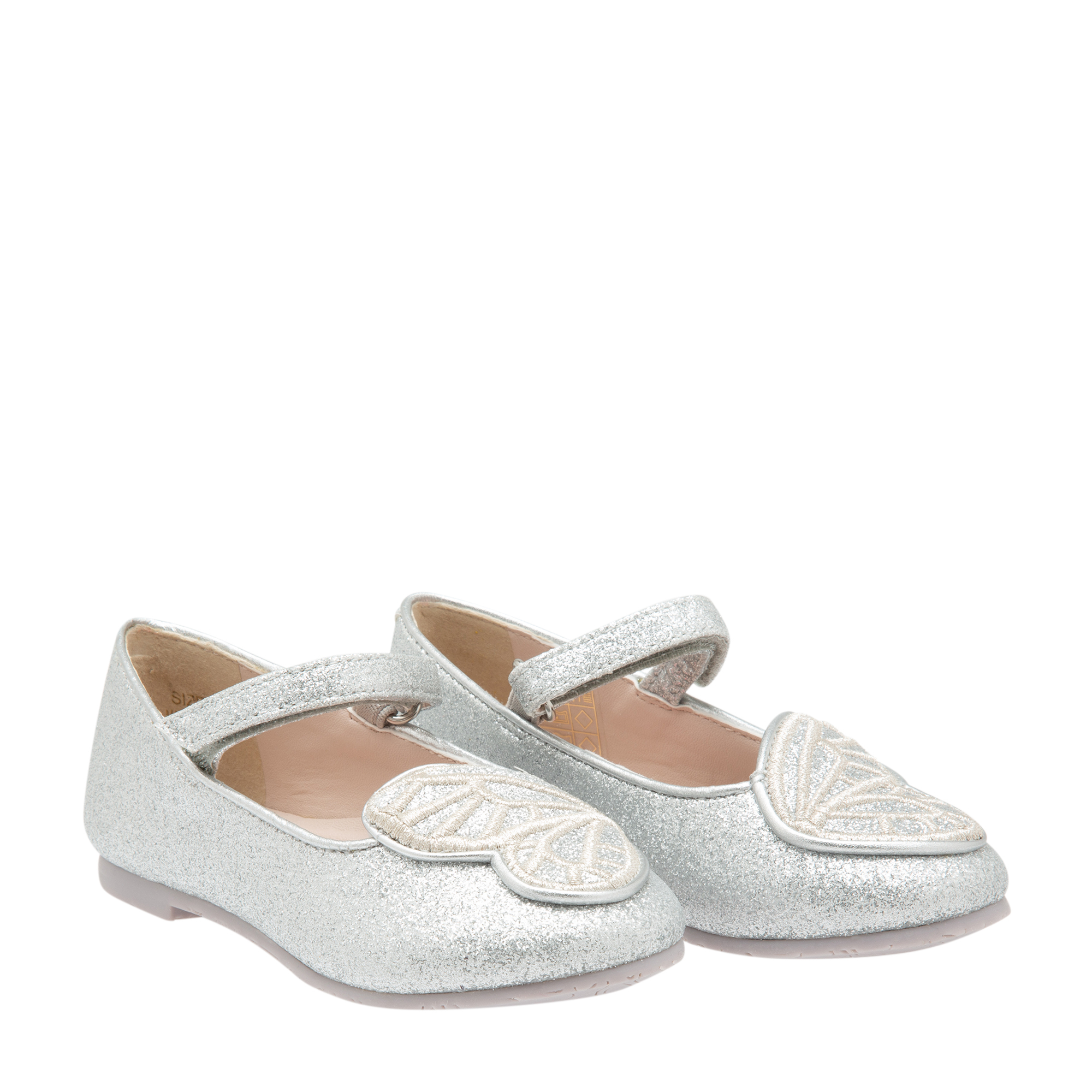 

Bibi Butterfly ballet flats, Silver