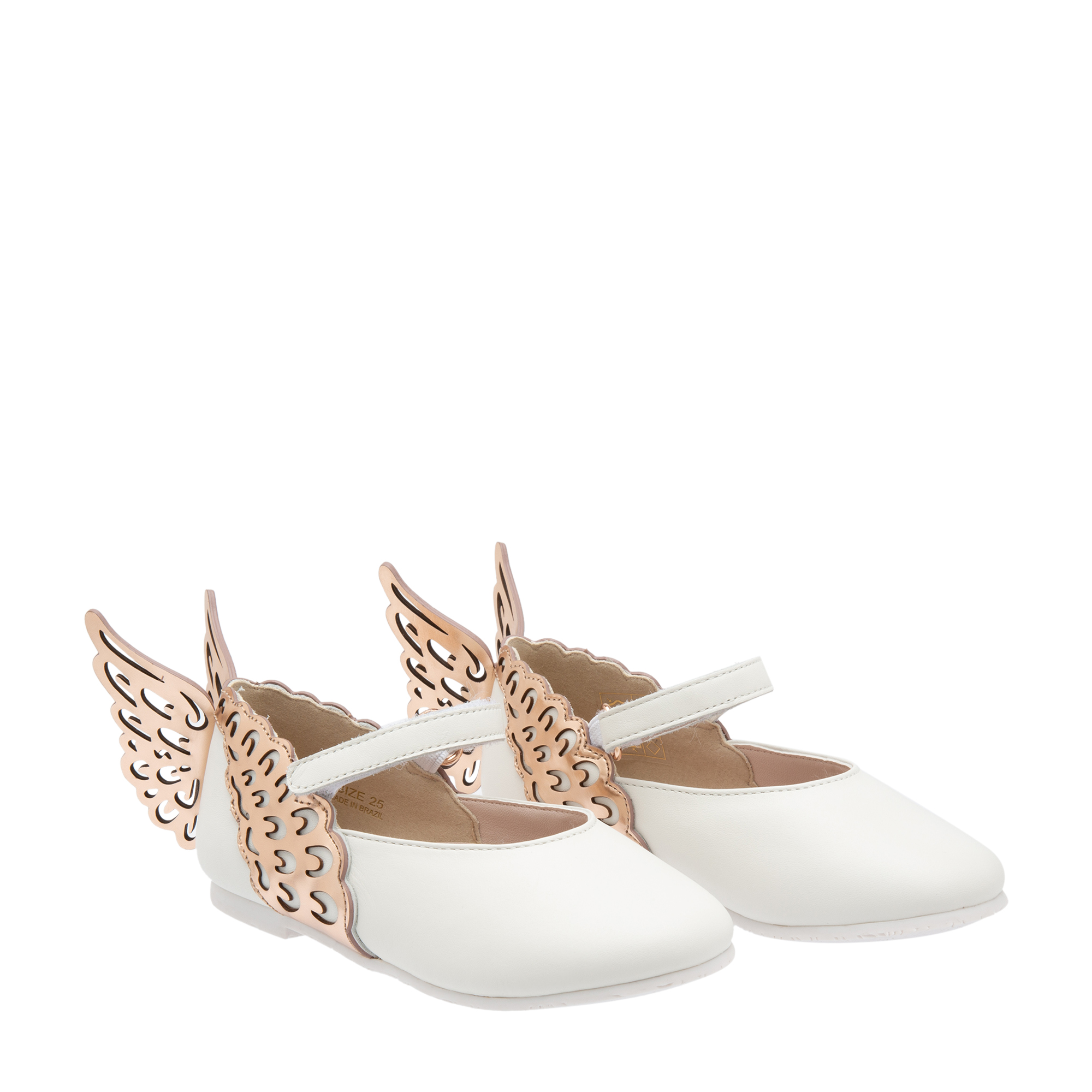 

Evangeline ballet flats, White