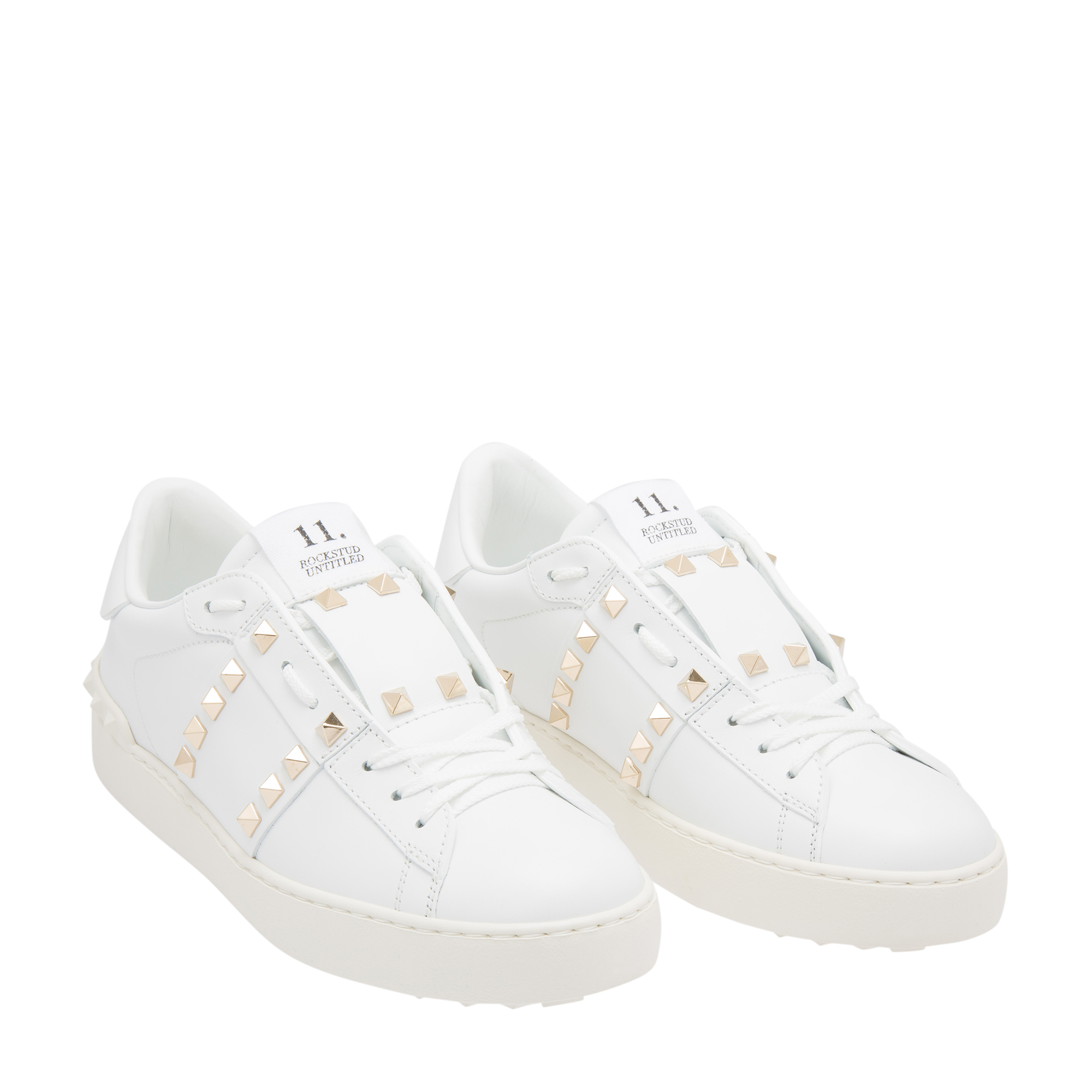 

Rockstud Untitled sneakers, White