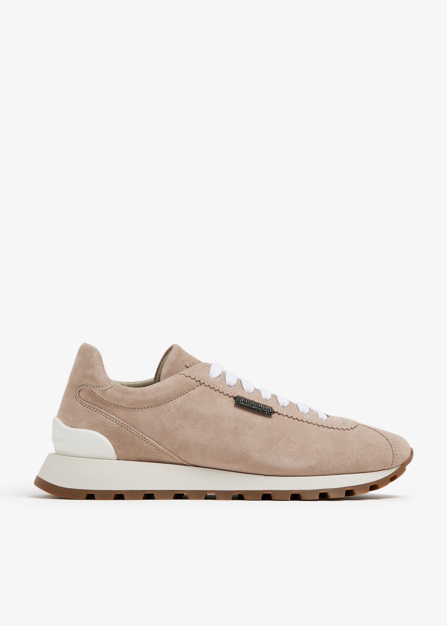 

Suede sneakers, Beige