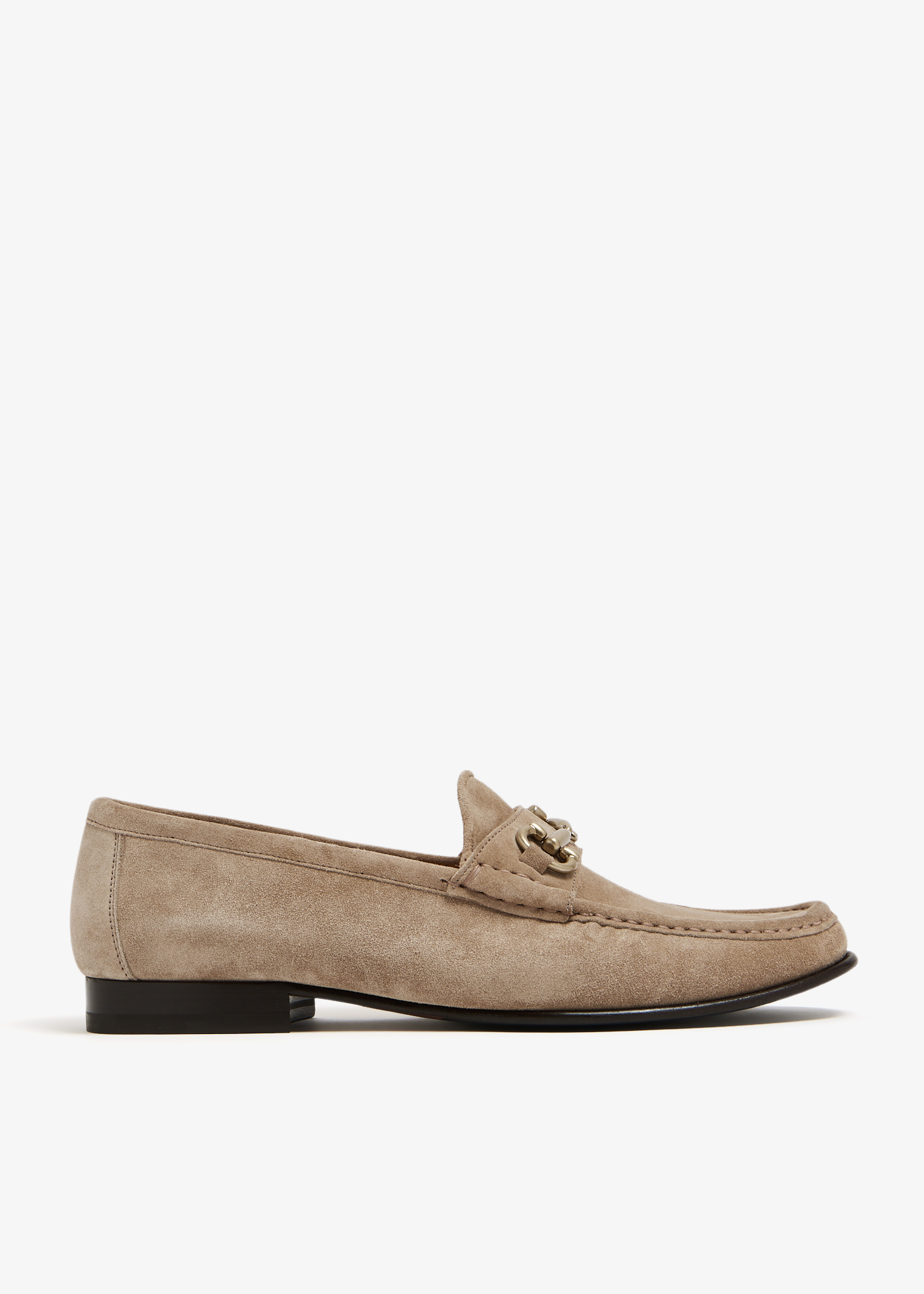 Brunello Cucinelli Suede loafers for Men - Beige in KSA | Level Shoes