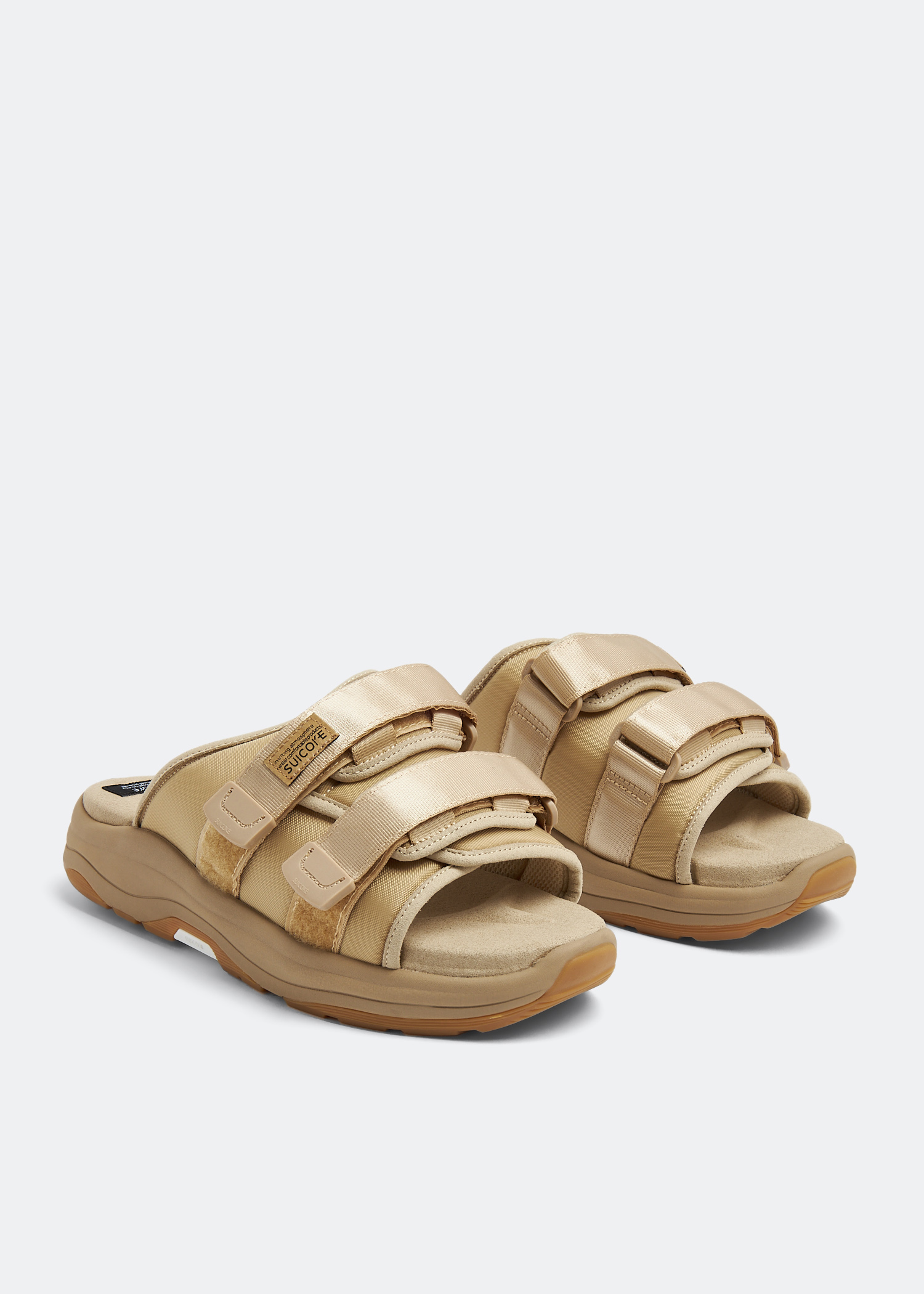 Suicoke Moto Run sandals for Women Beige in UAE Level Shoes