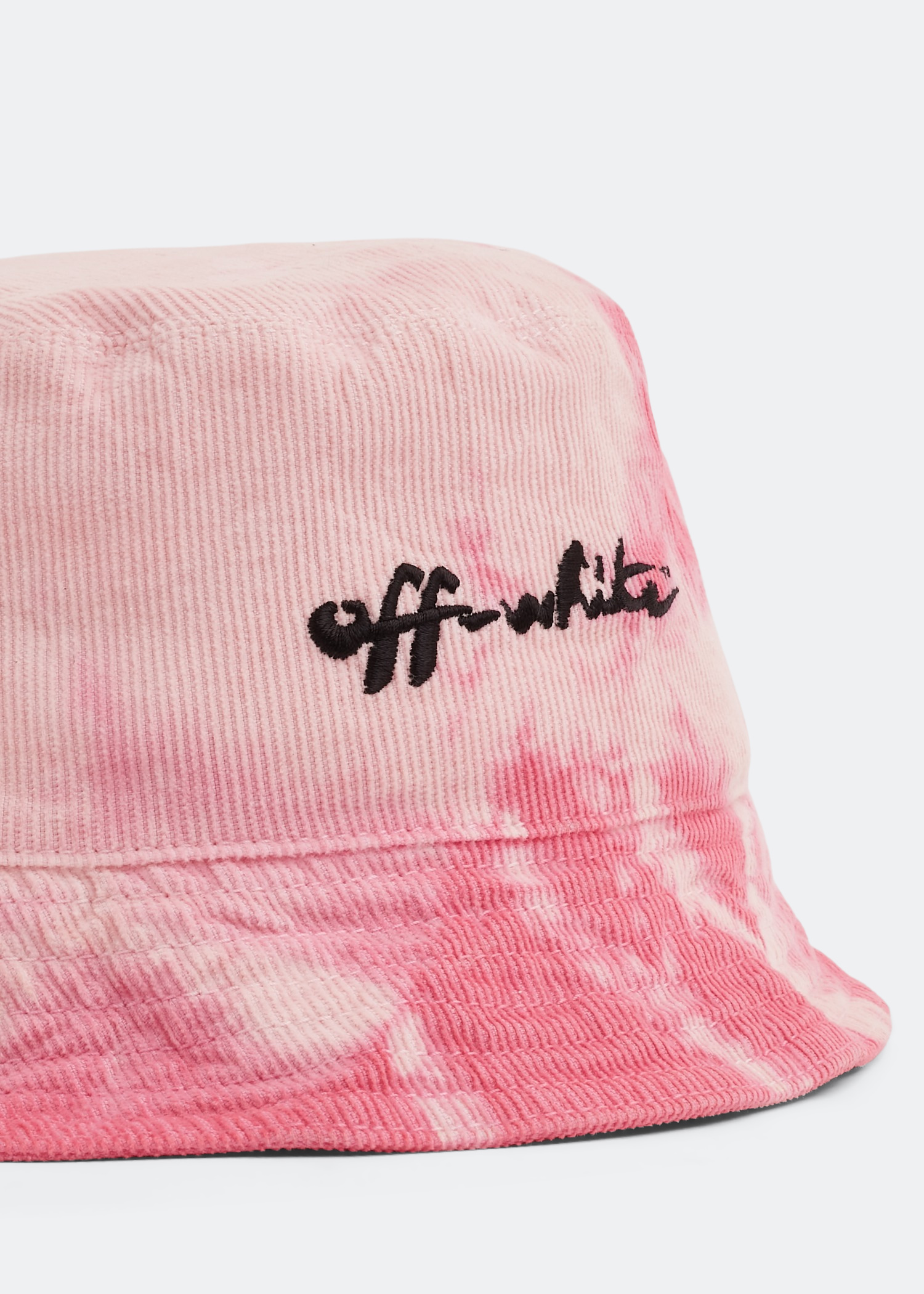 

Tie-dye print bucket hat, Pink