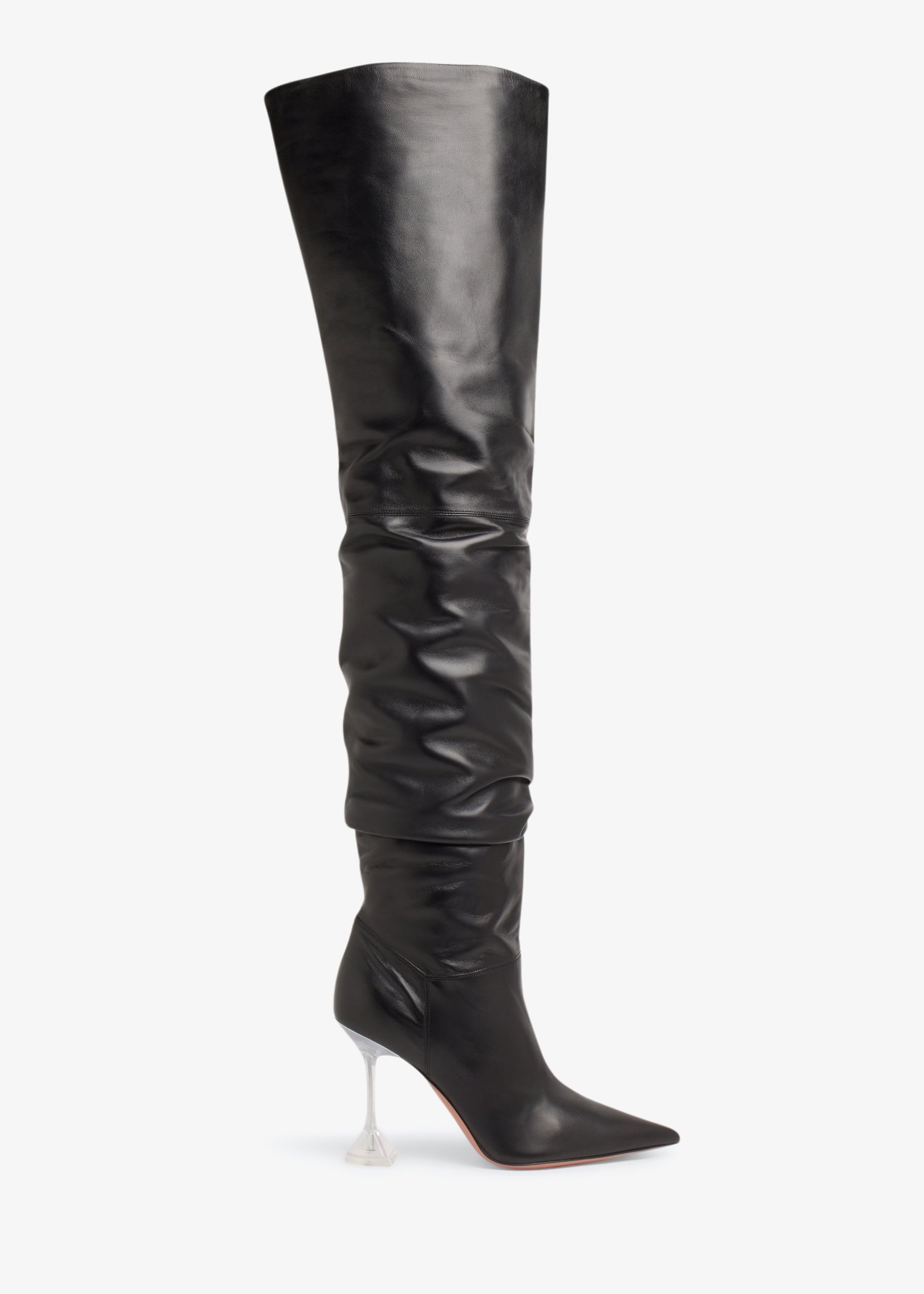 

Olivia glass boots, Black