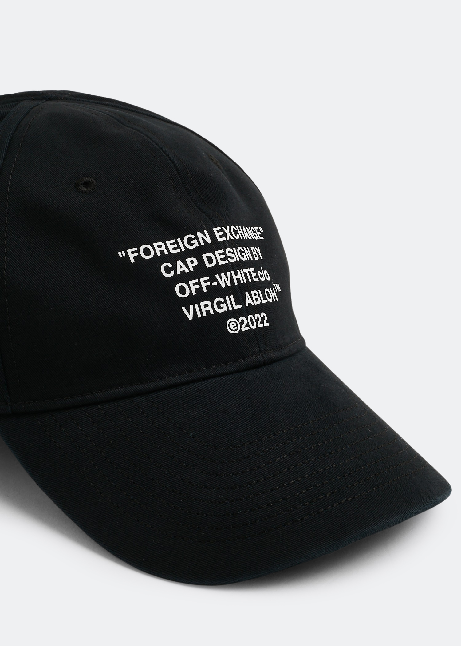 

Foreign Exchange baseball cap, Black