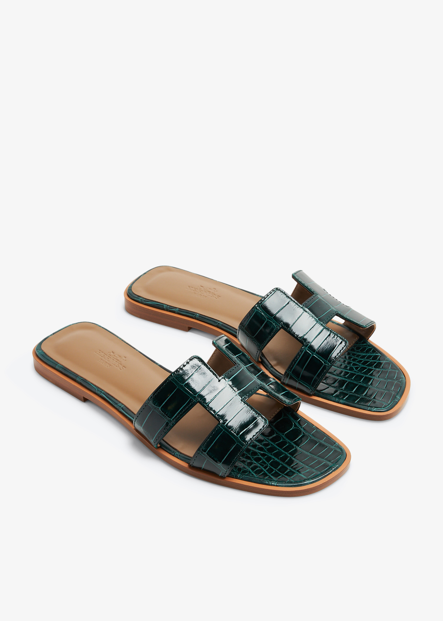 

Oran sandals, Green