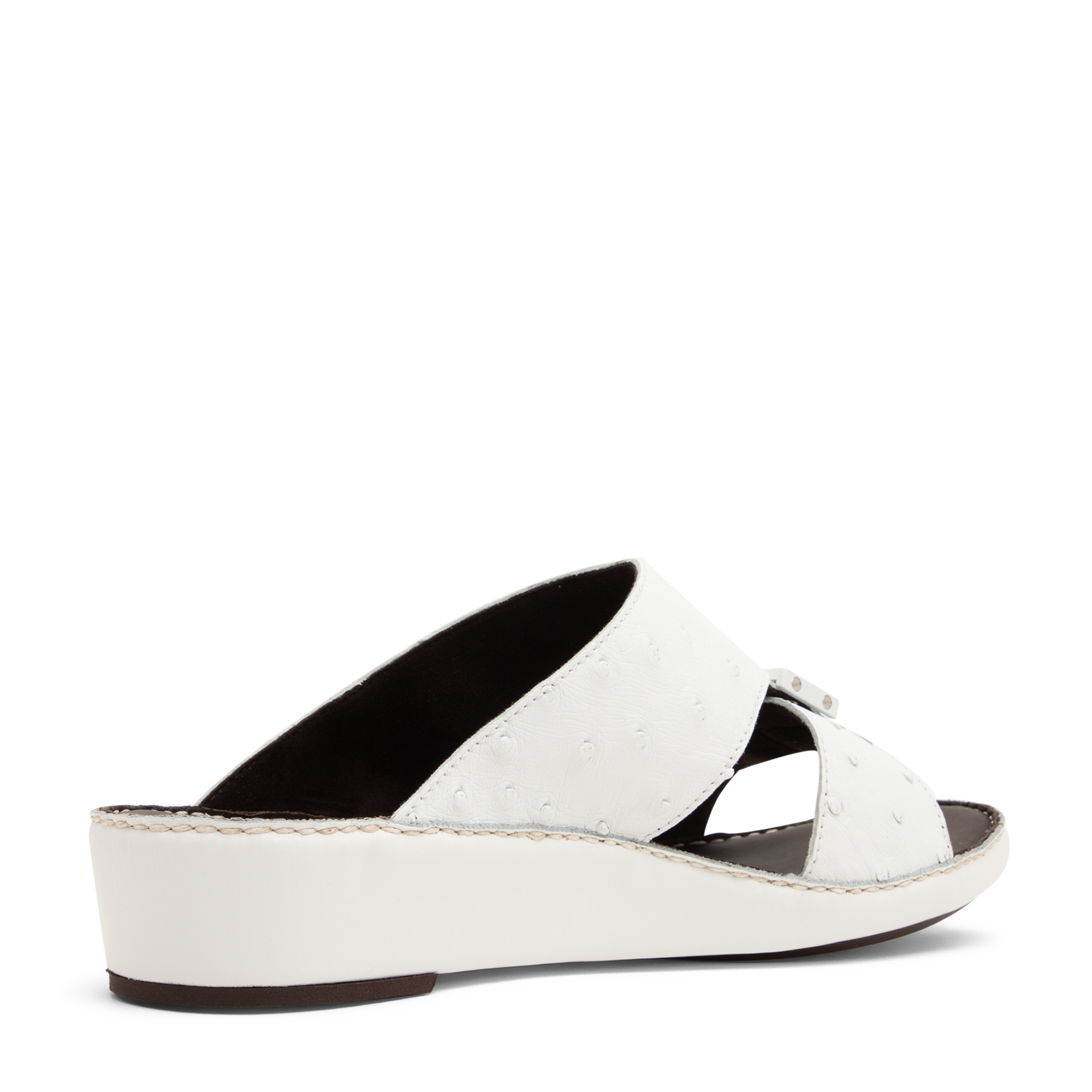 

Quadratura Marmo sandals, White